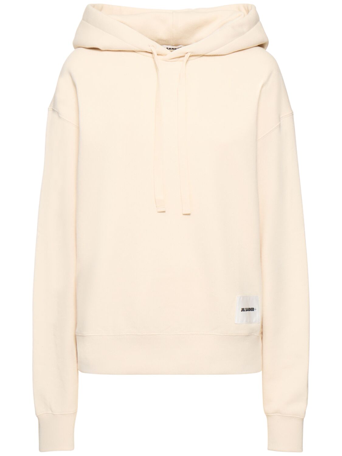 Hooded Cotton Terry Sweatshirt – WOMEN > CLOTHING > SWEATSHIRTS