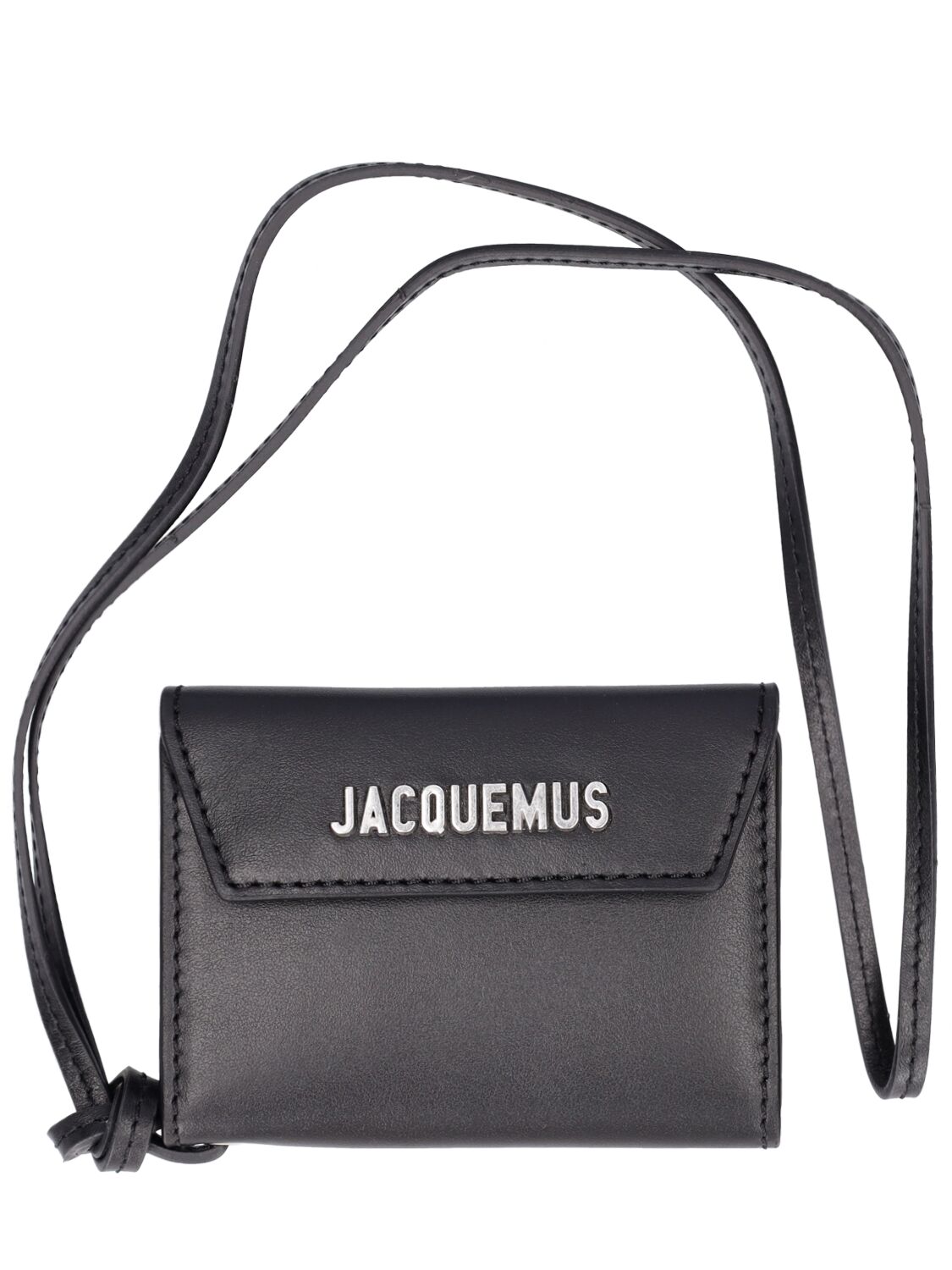 Jacquemus Le Porte 皮革钱包 In Black