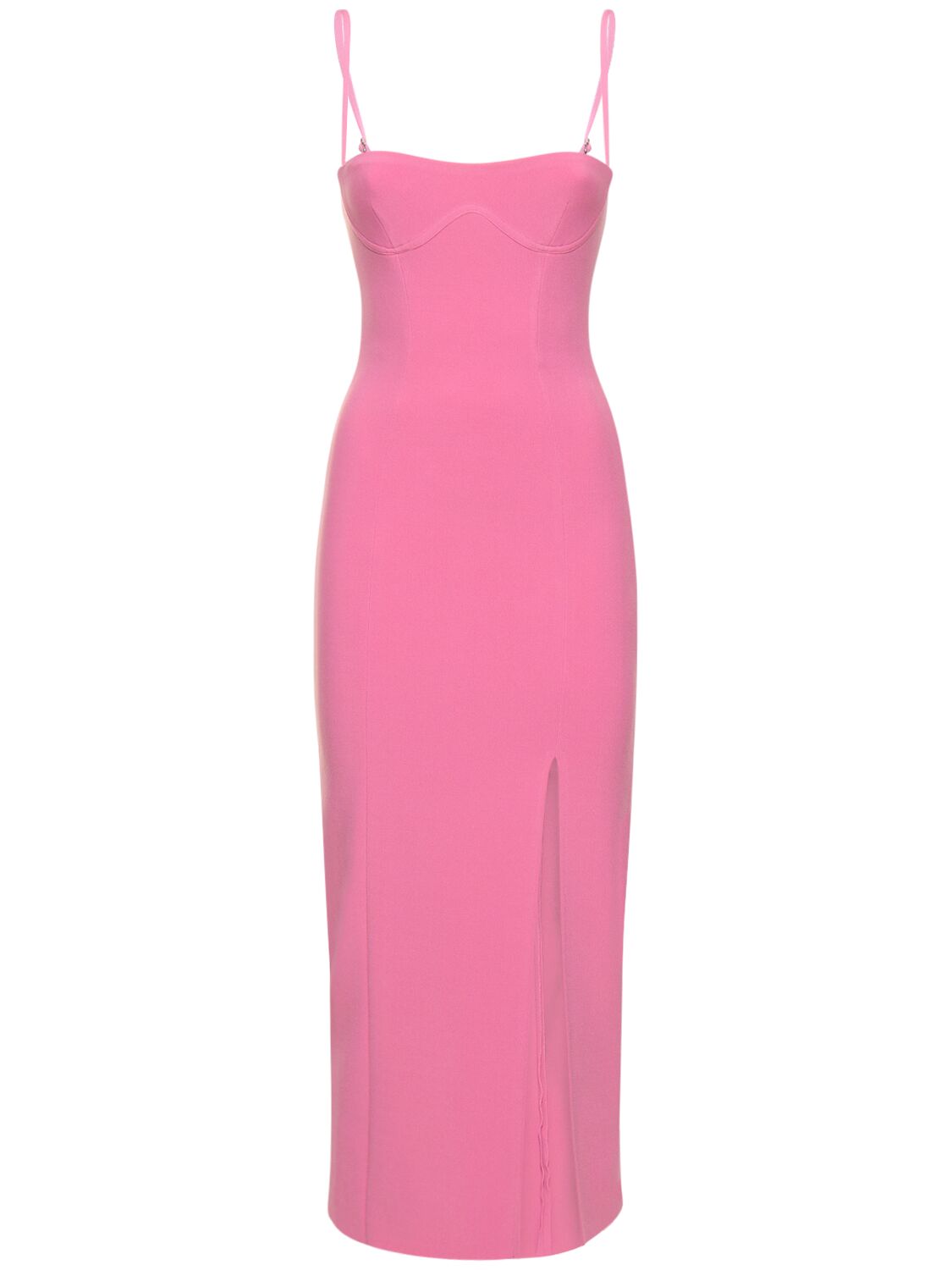 Bec & Bridge Marisol Crepe Midi Dress In Pink | ModeSens