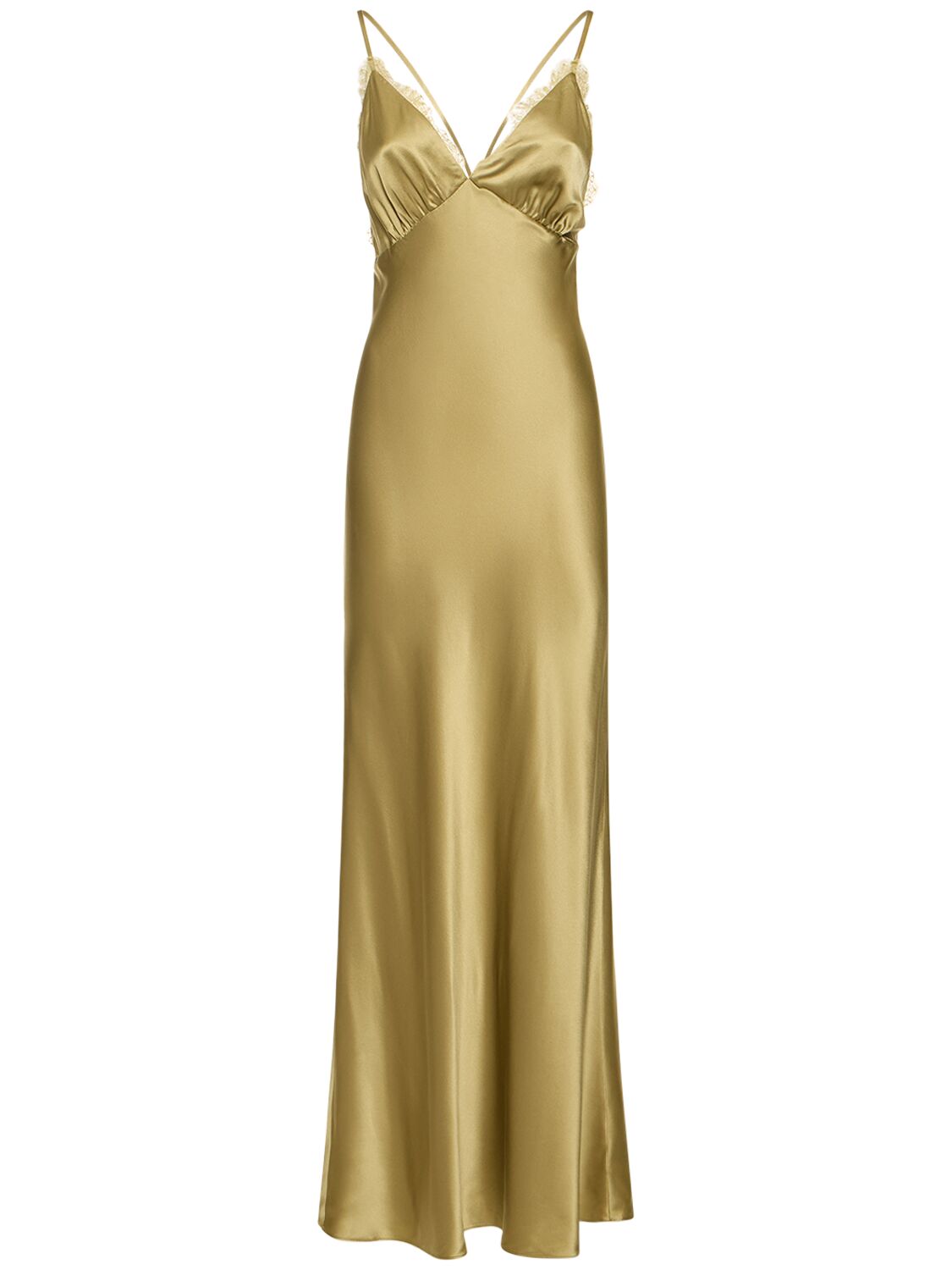 Image of Maysen Silk Long Dress