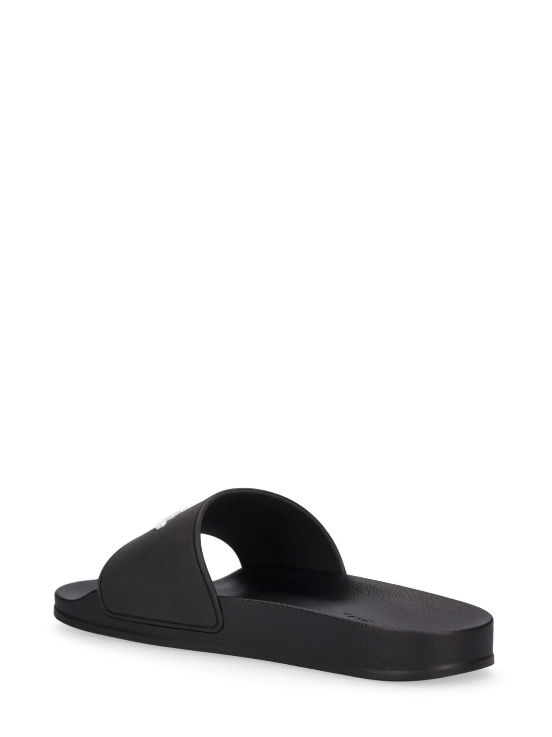 20mm Faux Leather Slide Sandals