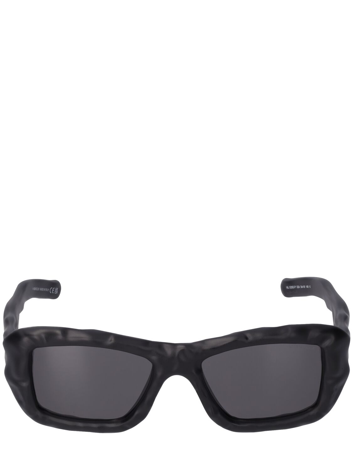 Moncler Acetate Sunglasses In Black