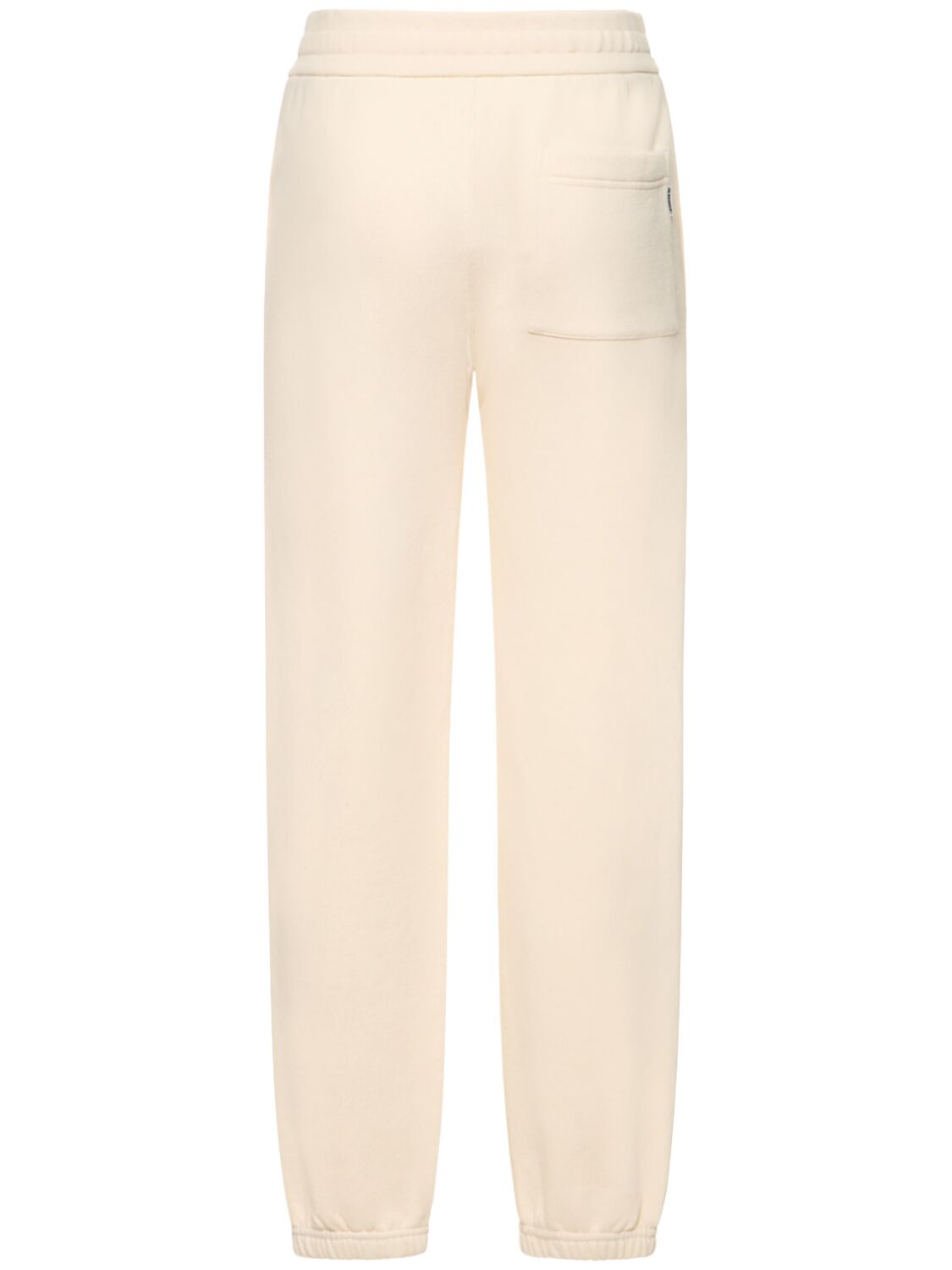 Shop Jil Sander Cotton Jersey Sweatpants In Cream