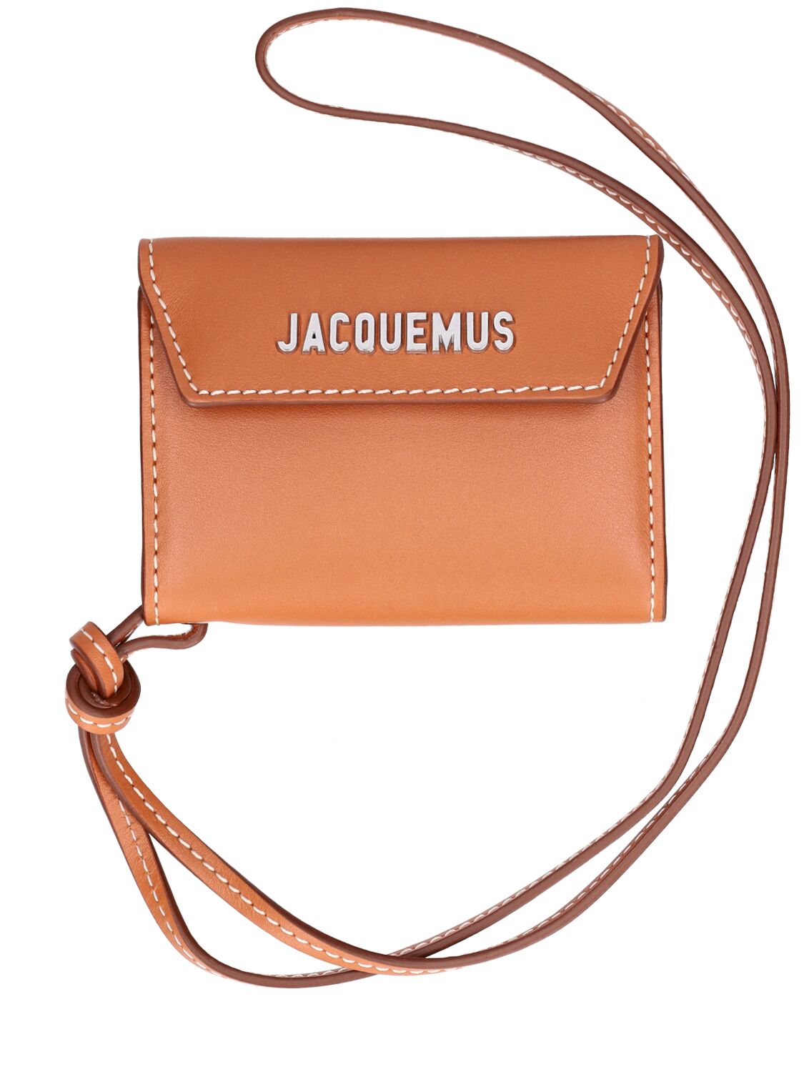 Jacquemus Le Porte  Leather Wallet In Light Brown 2