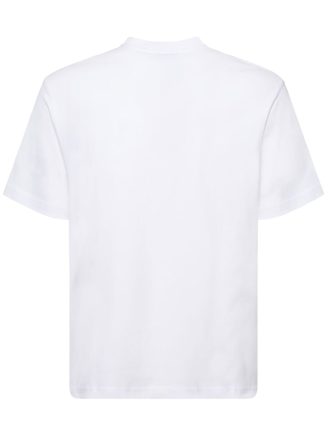 Shop Axel Arigato Signature Organic Cotton T-shirt In White