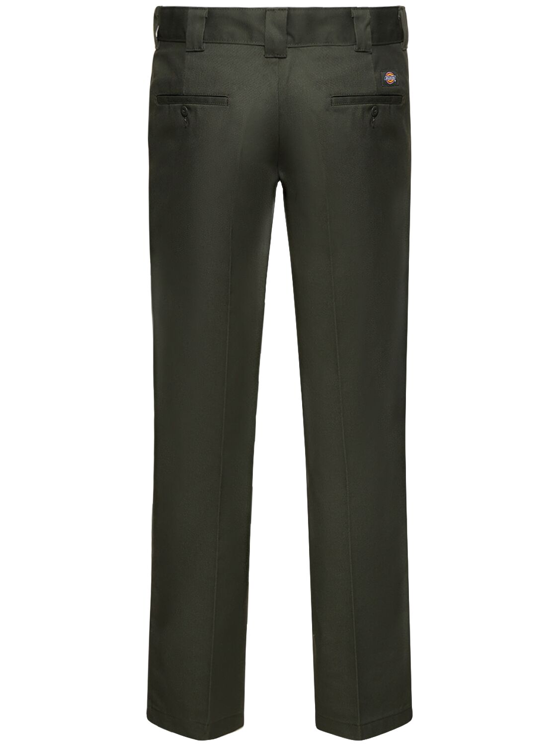 Shop Dickies 873 Slim Straight Fit Twill Work Pants In Olive Green