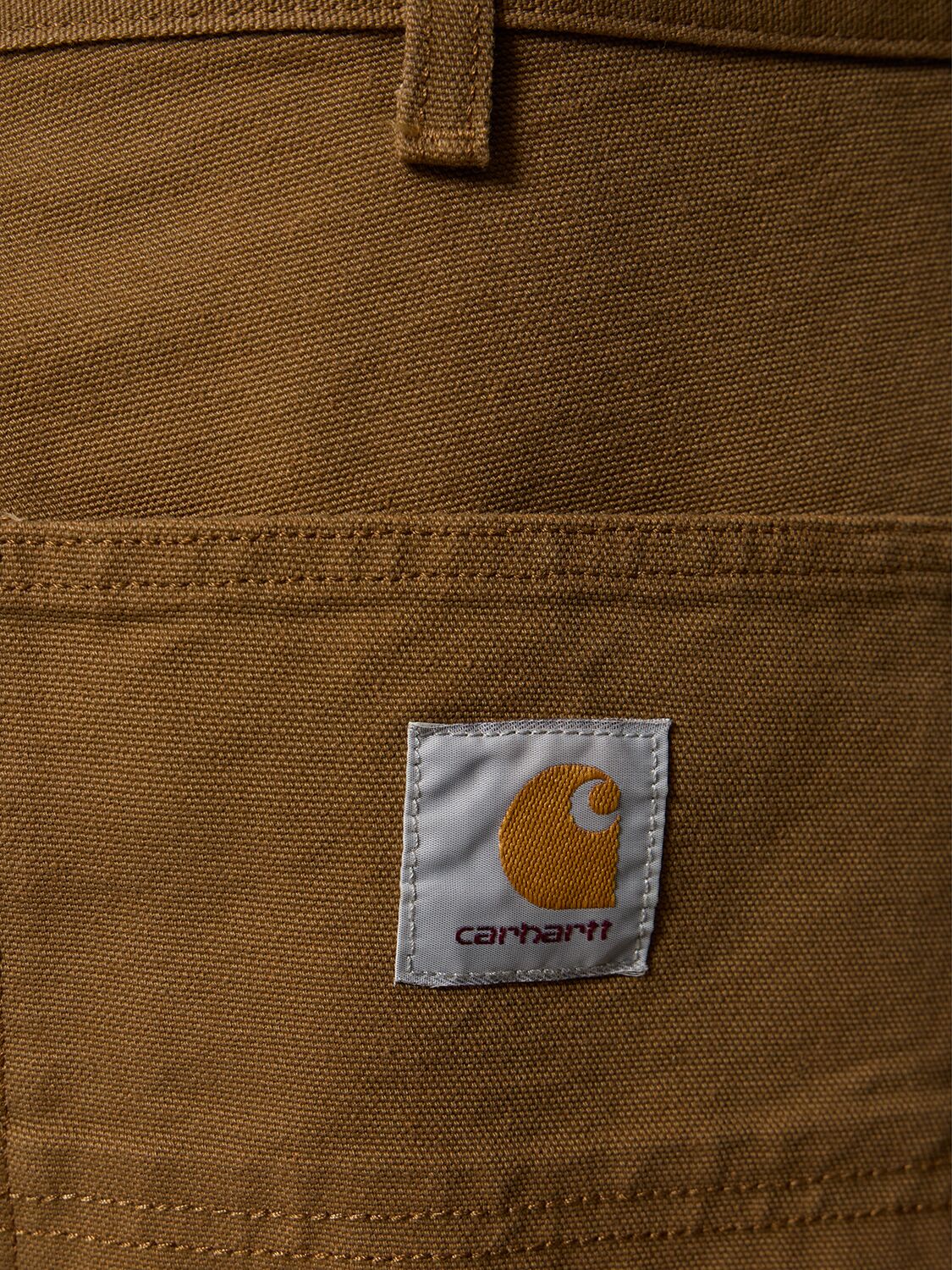 Shop Carhartt Simple Cotton Pants In Hamilton Brown
