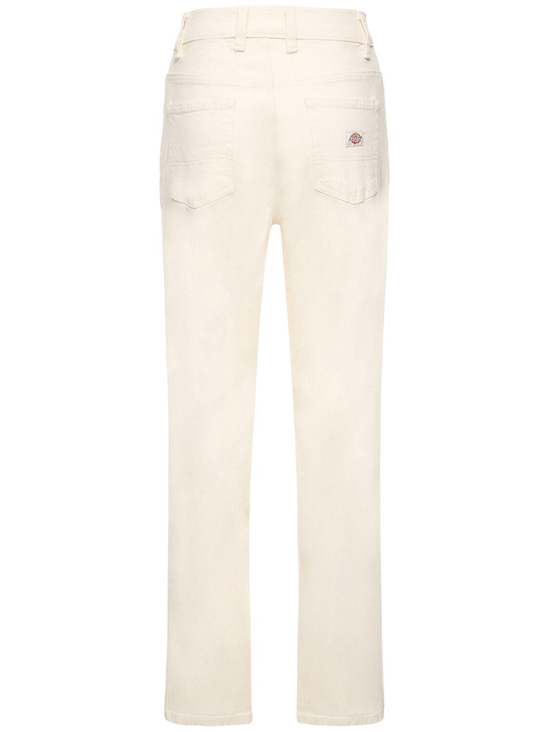 Shop Dickies Thomasville Cotton Denim Pants In White