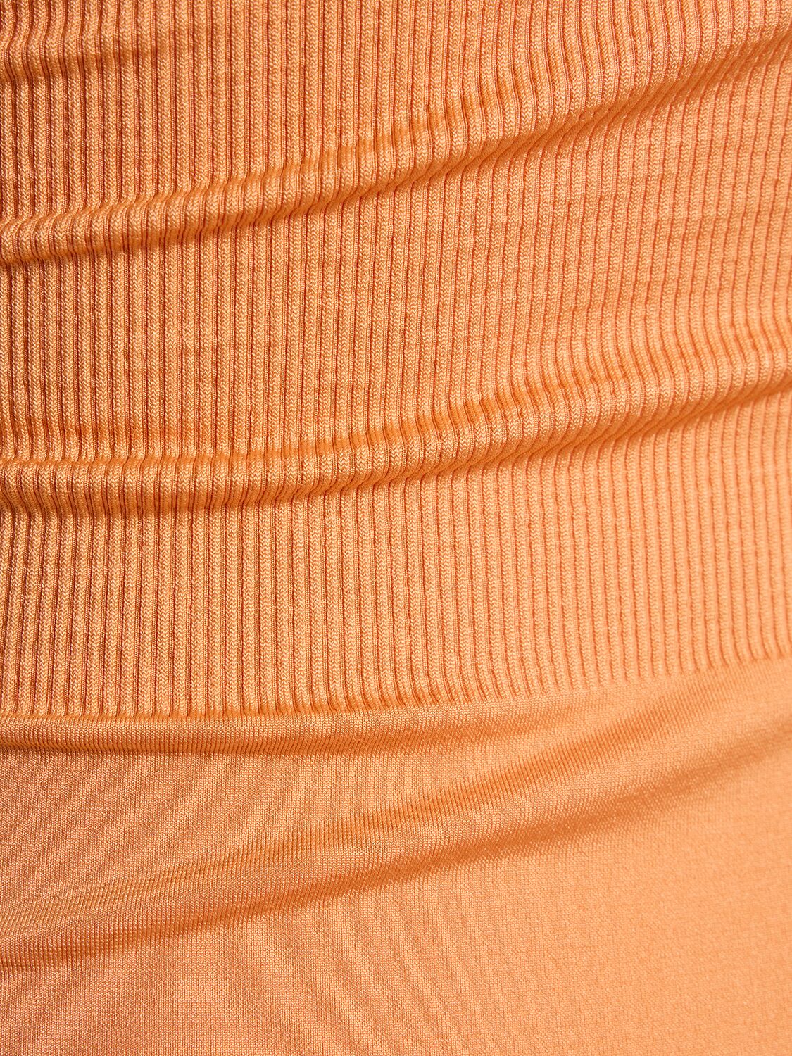 Shop Prism Squared Amorous Bodysuit In Orange