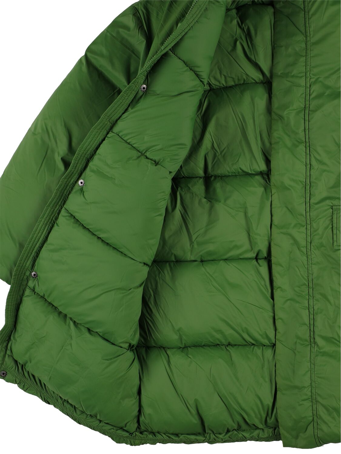 Shop N°21 Nylon Puffer Jacket In Green