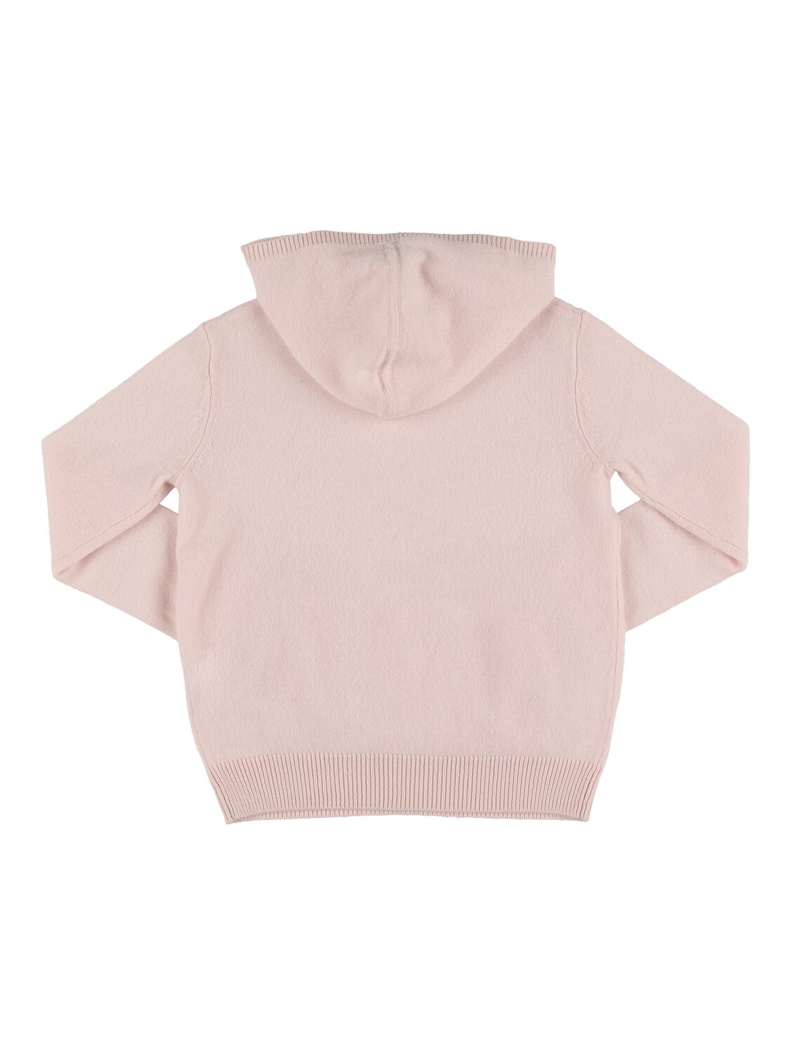 Shop Bonpoint Cashmere Hoodie In Pink