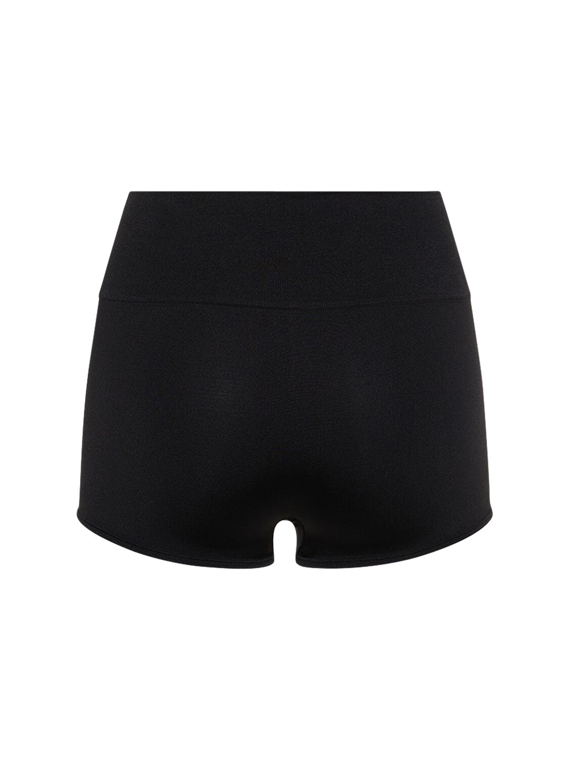 Shop Prism Squared Renew High Waist Hot Pants In Black