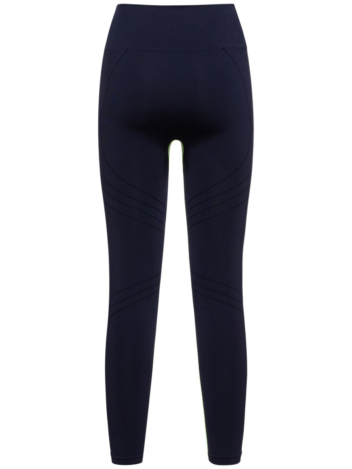 Prism Squared Lucid High Waist 7/8 Tights In Navy