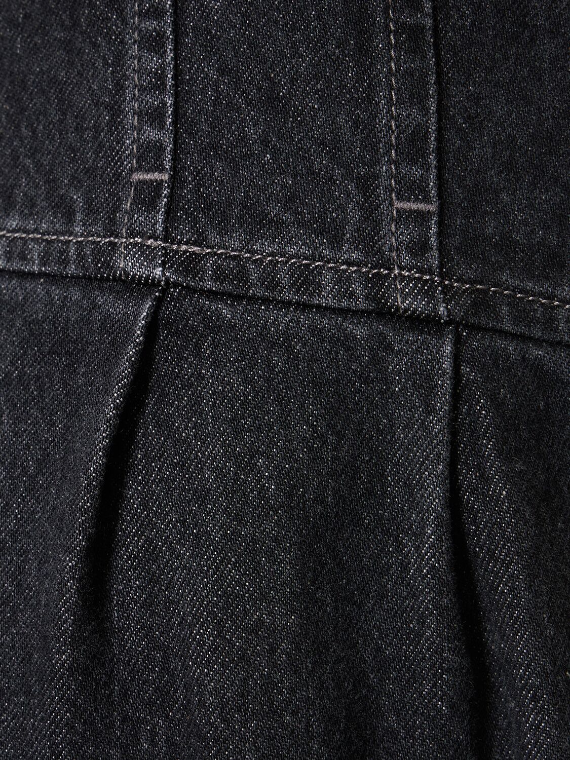 Shop Bite Studios Girdle Organic Cotton Denim Jeans In Grey