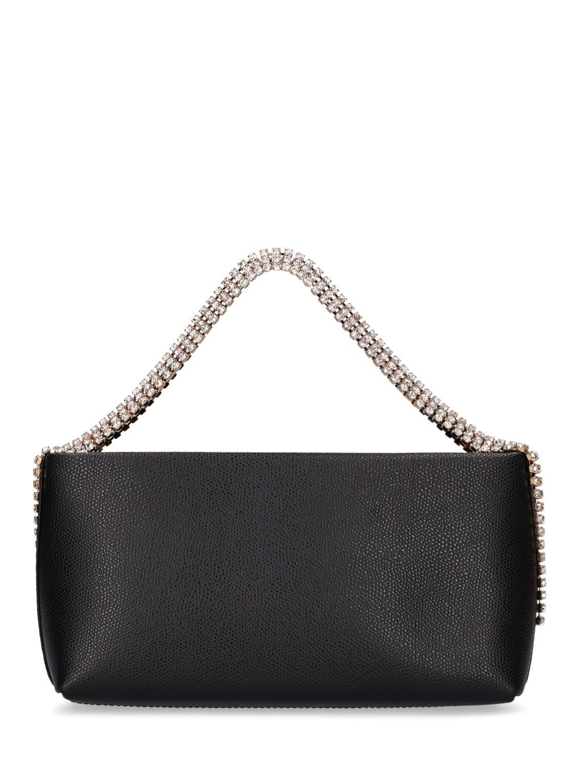 Rosantica Annabella Leather Top Handle Bag In Black