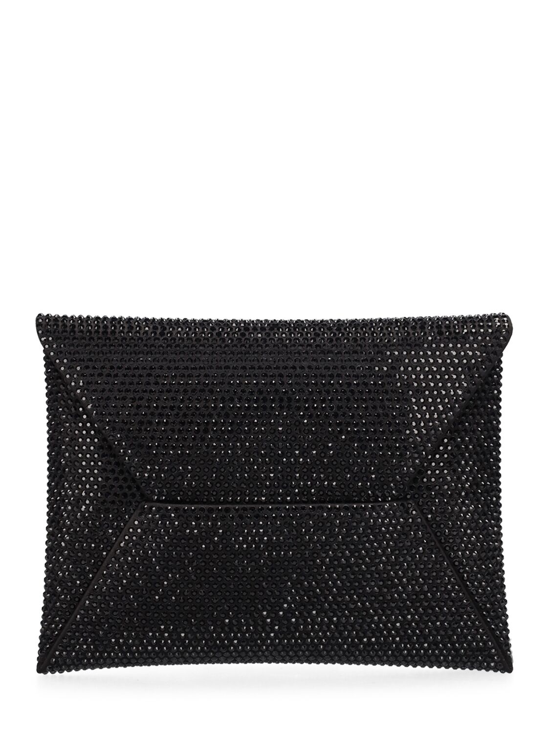 Small Embellished Satin Clutch