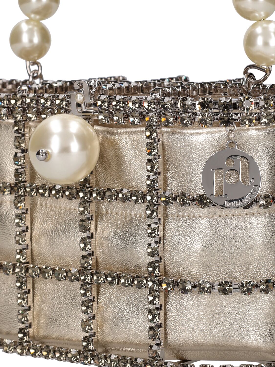 Holli Bling Top Handle Bag W/crystals