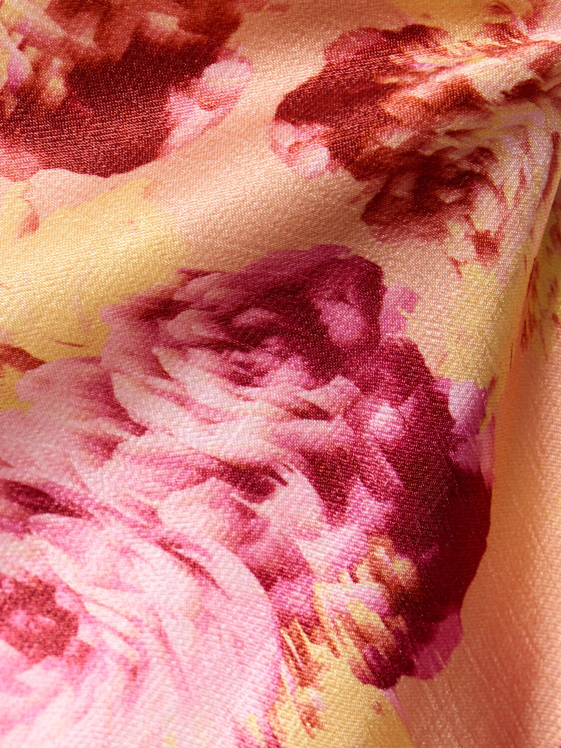 Shop Bec & Bridge Indi Strapless Floral Viscose Mini Dress In Multicolor