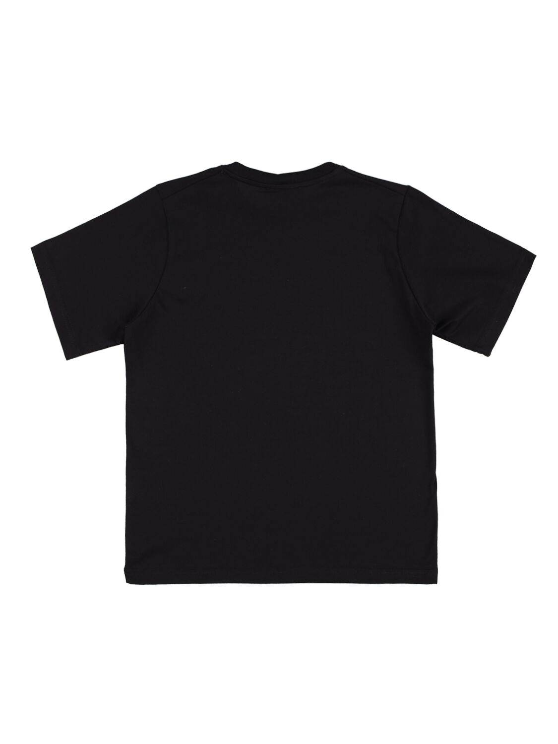Shop Dsquared2 Printed Cotton Jersey T-shirt W/logo In Black