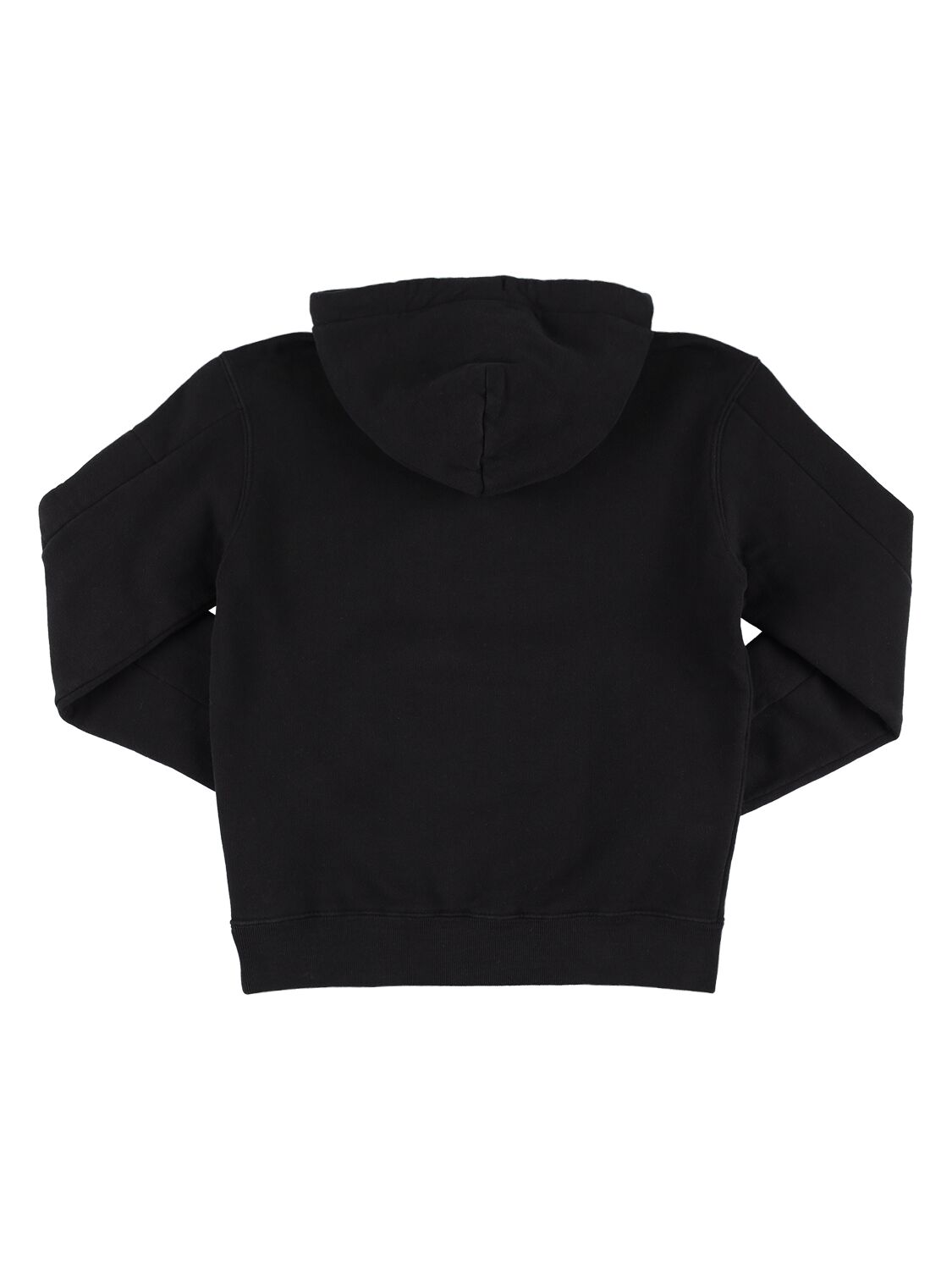 Shop C.p. Company Cotton Sweatshirt Hoodie In Black