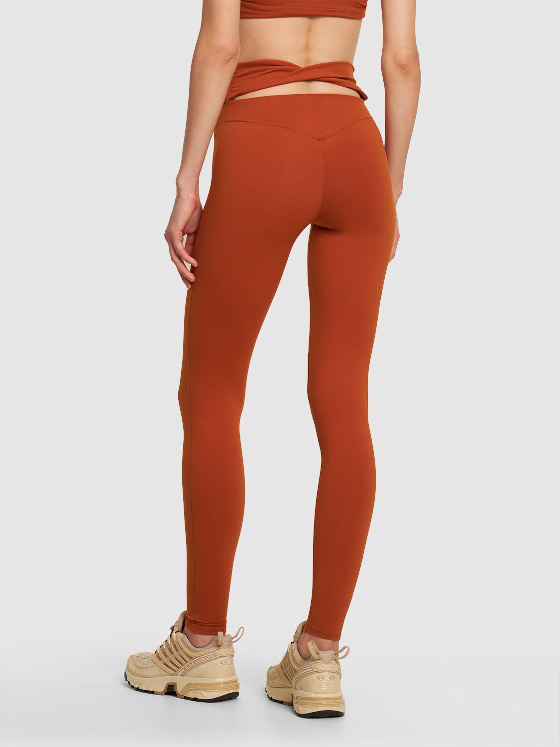 Shop Live The Process Jet Leggings In Bronze