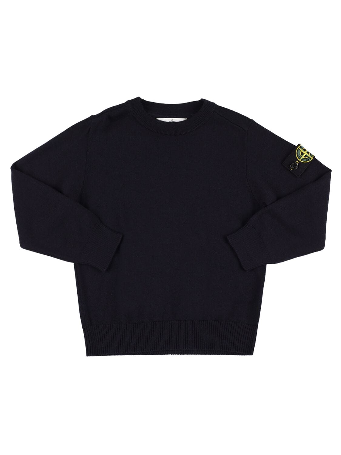 Logo Wool Knit Sweater