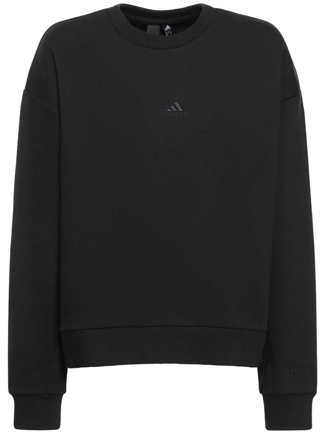 Adidas Originals Logo Crewneck Sweatshirt In Black | ModeSens