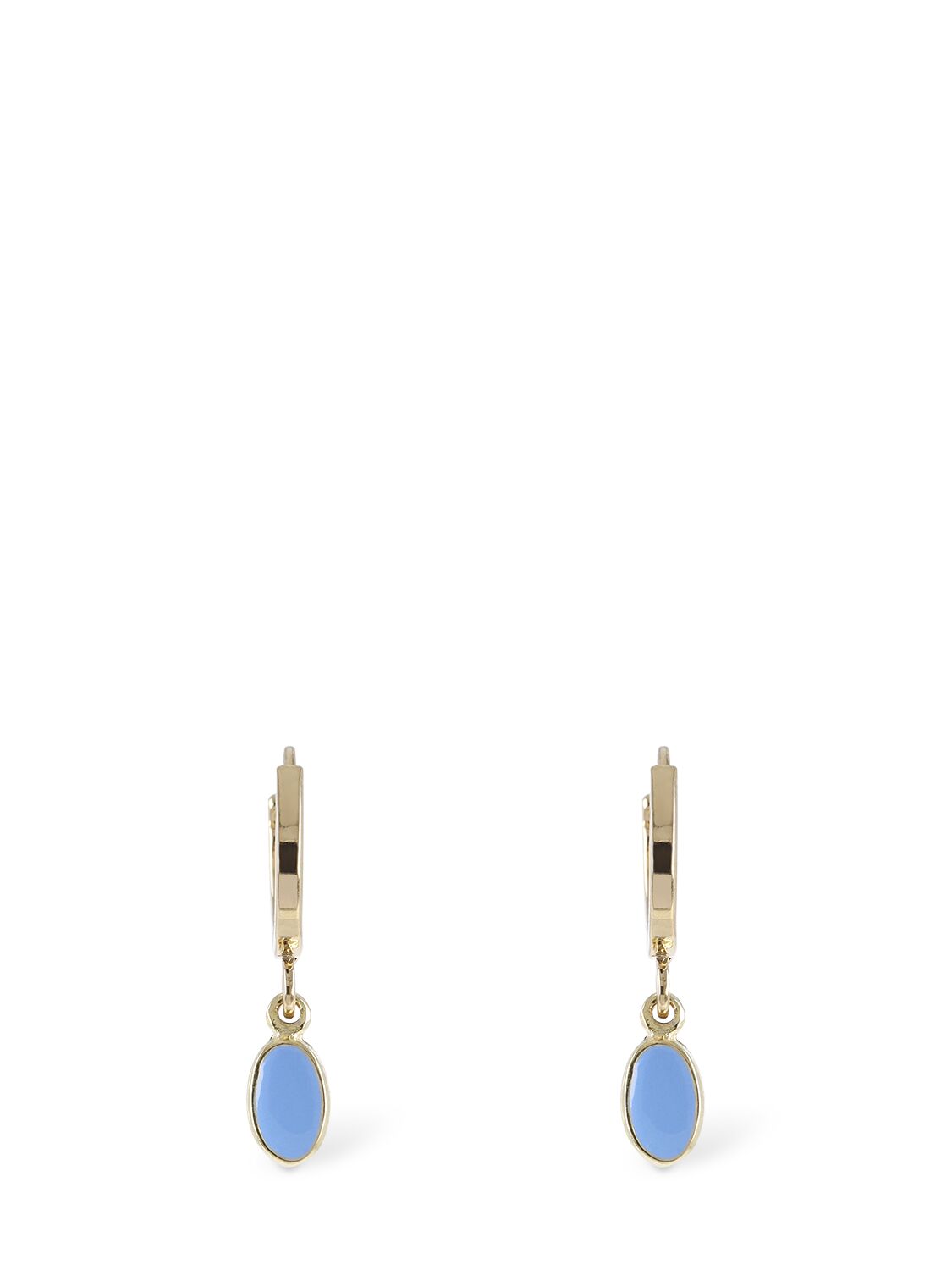 Isabel Marant New It's All Right Mismatched Earrings In Blue,gold