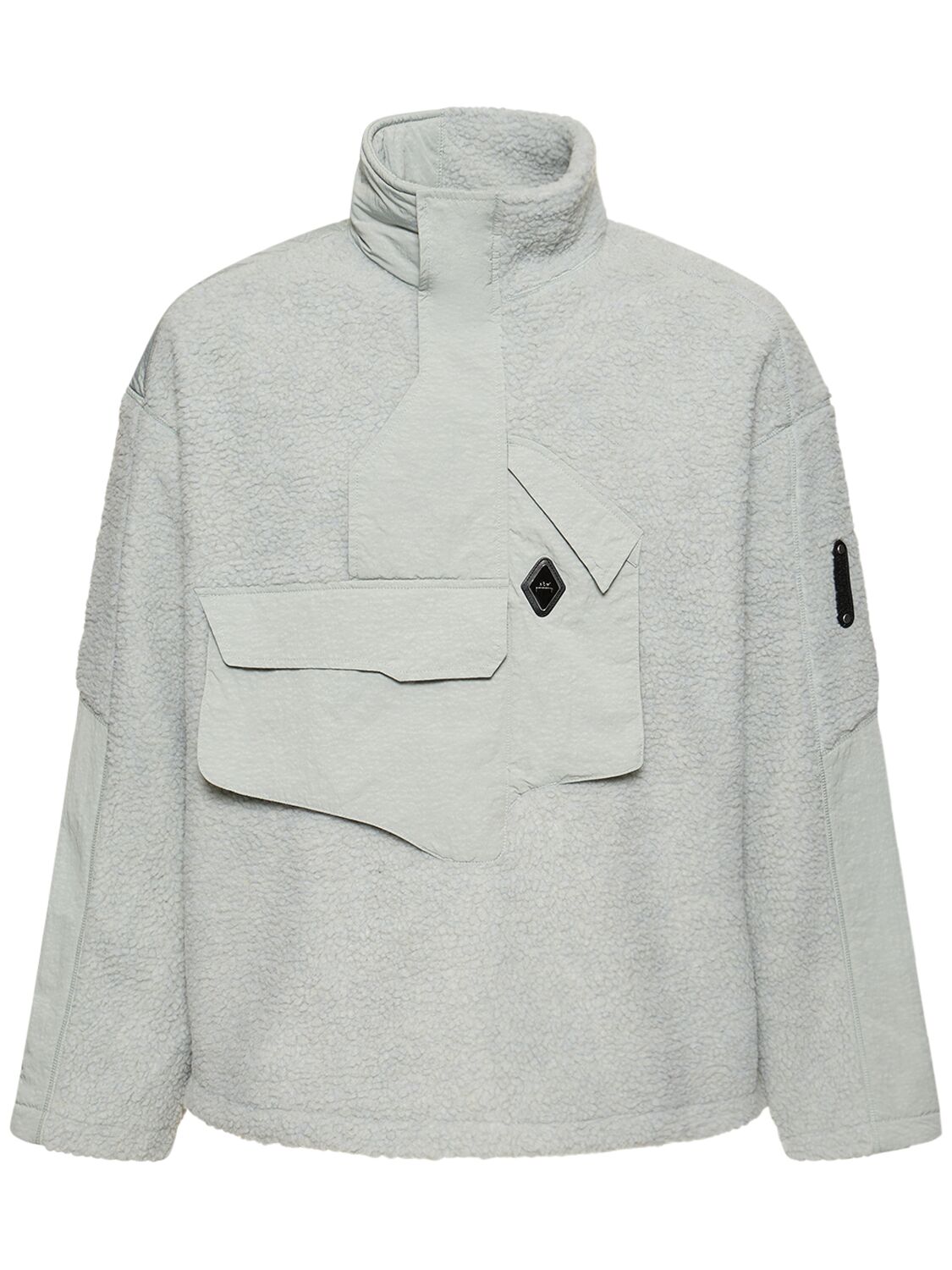 A-cold-wall* Axis Logo Print Jacket In Light Grey