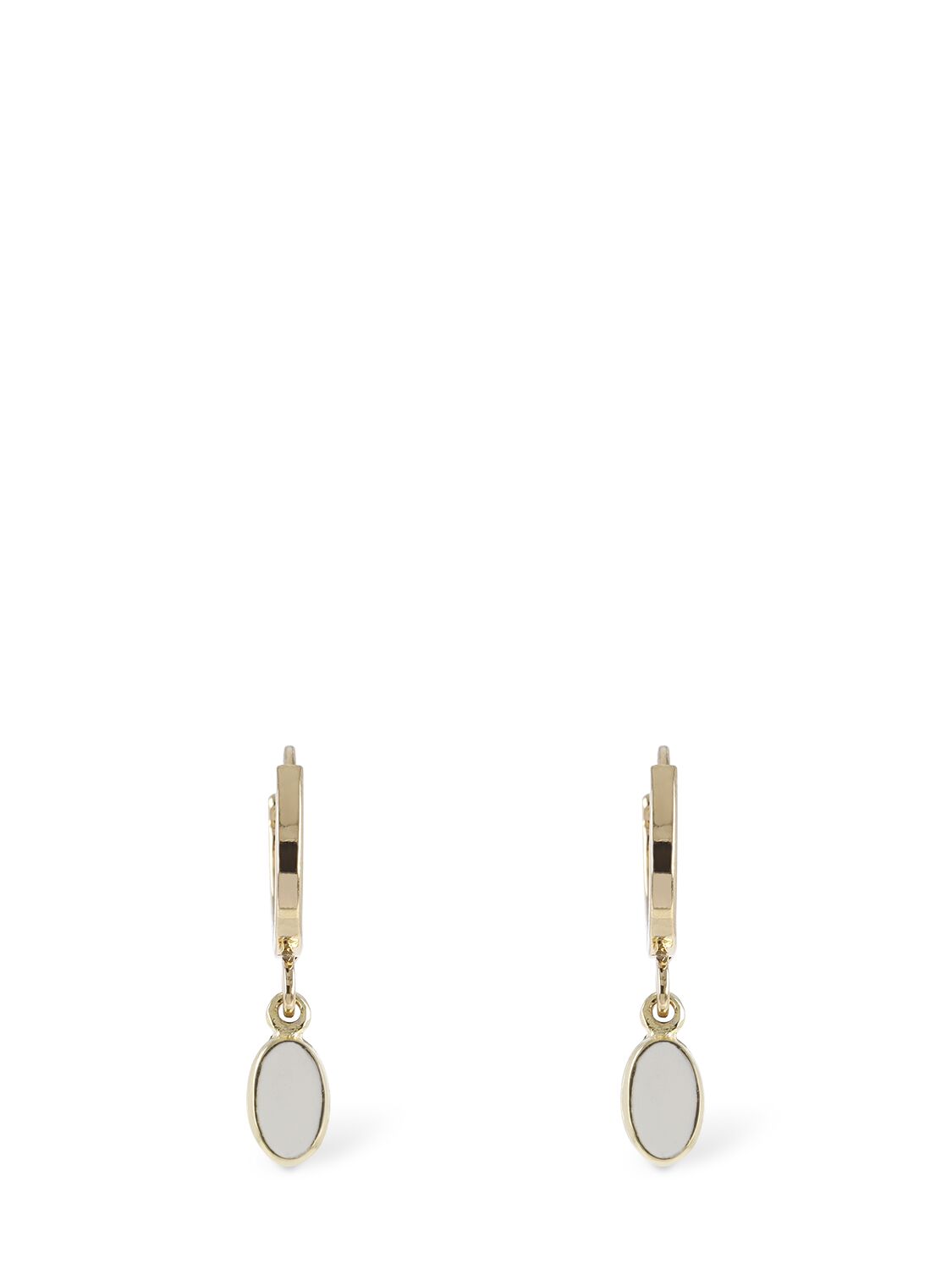 Isabel Marant New It's All Right Mismatched Earrings In Gold,white