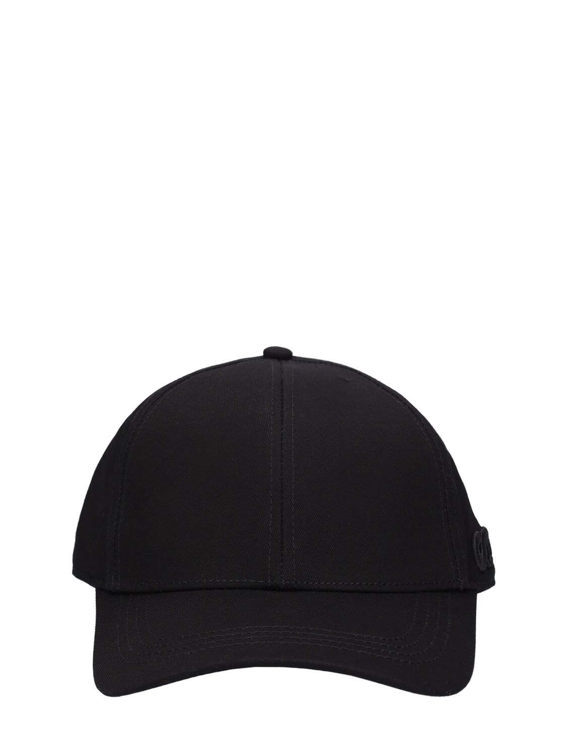 Alphatauri Cotton Blend Cap In Black