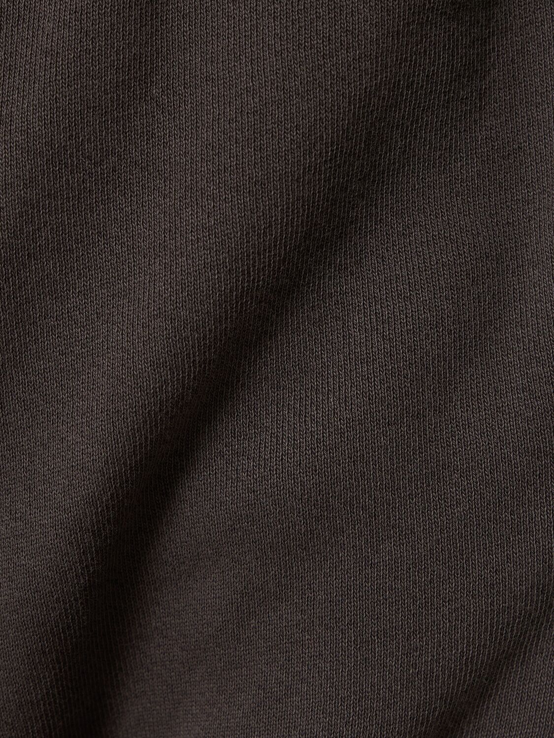 Shop Les Tien Classic Cotton Sweatpants In Vintage Black