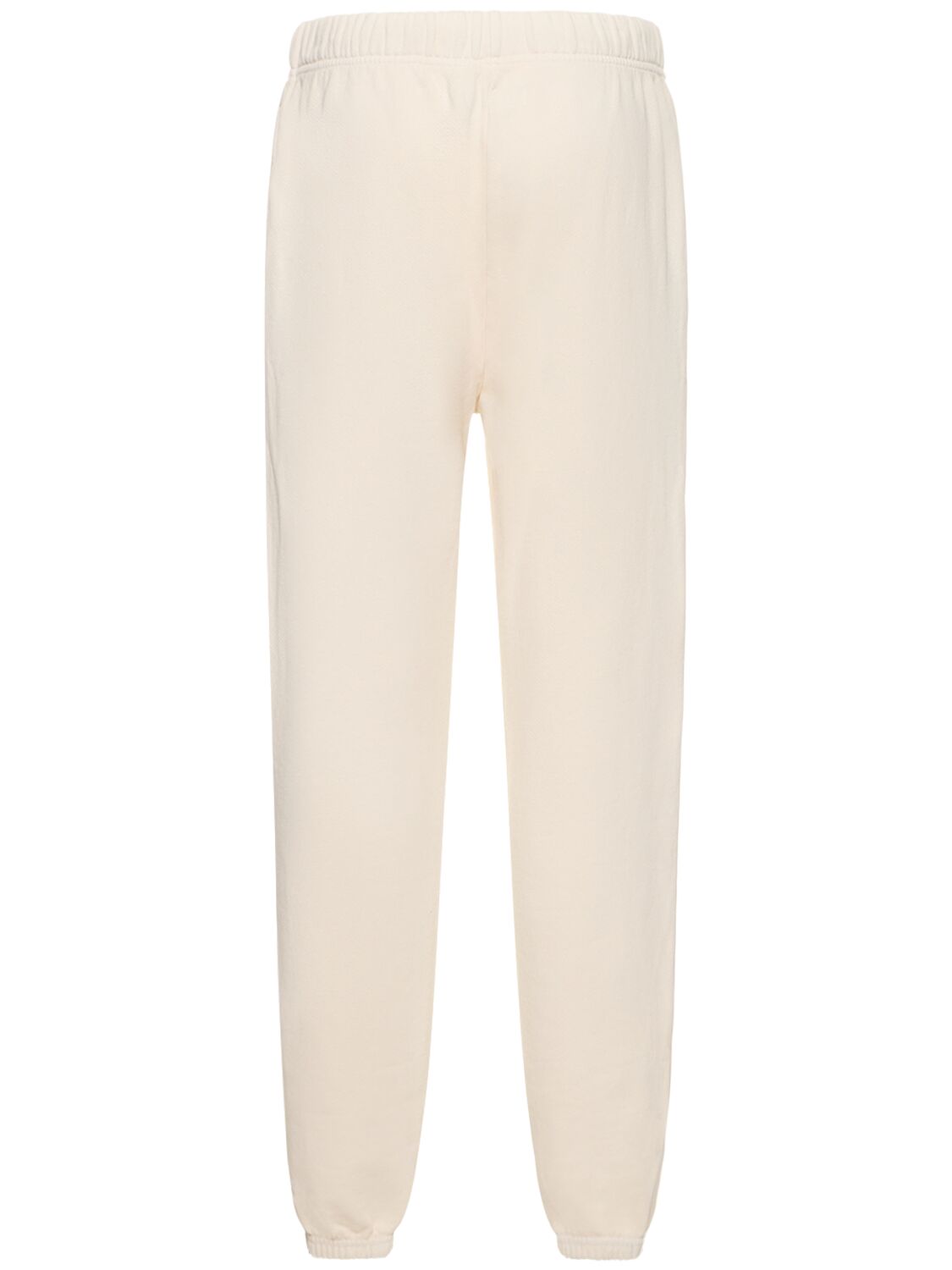 Shop Les Tien Classic Cotton Sweatpants In White