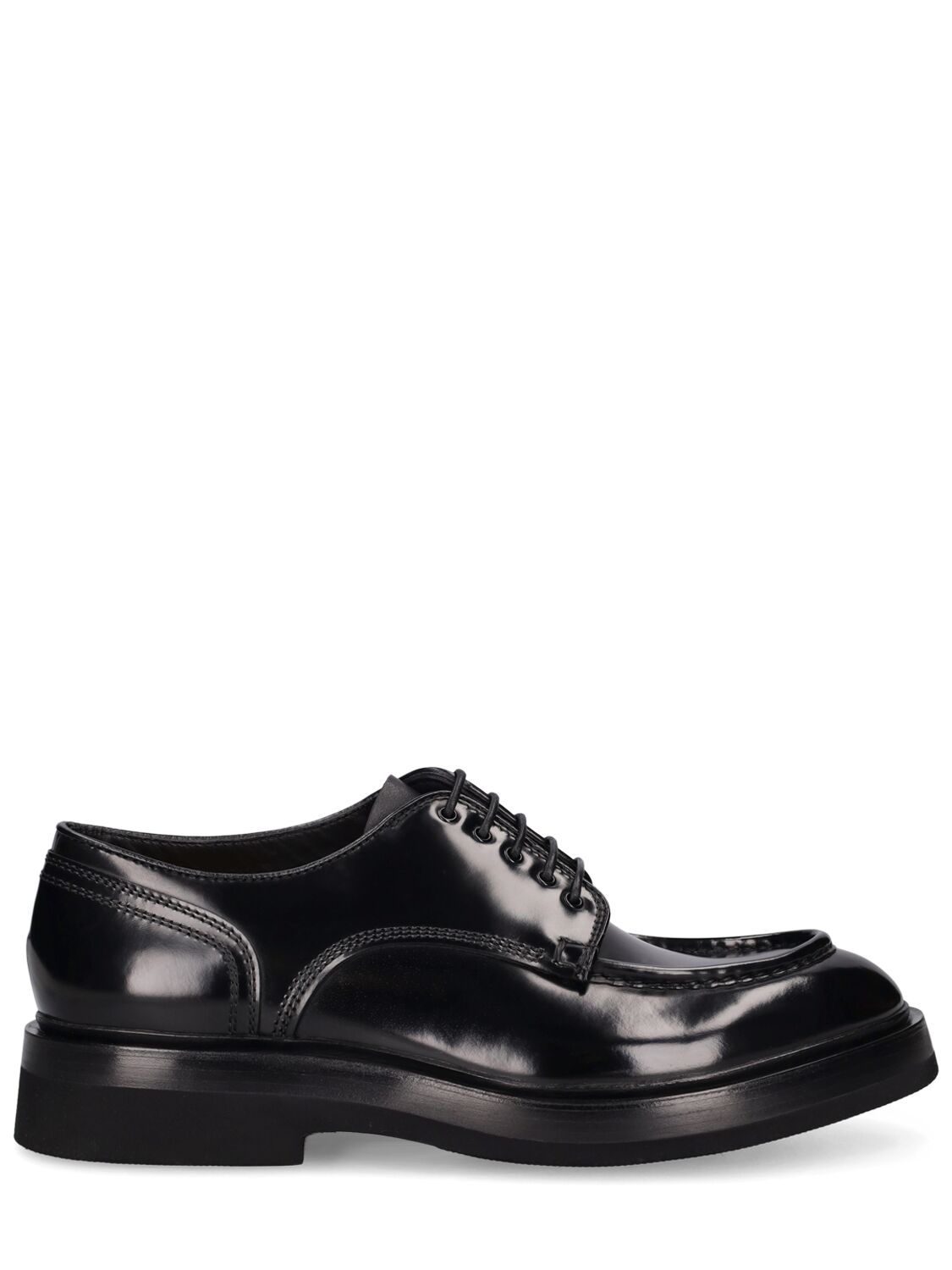 Image of Gunnar Leather Derby Lace-up Shoes