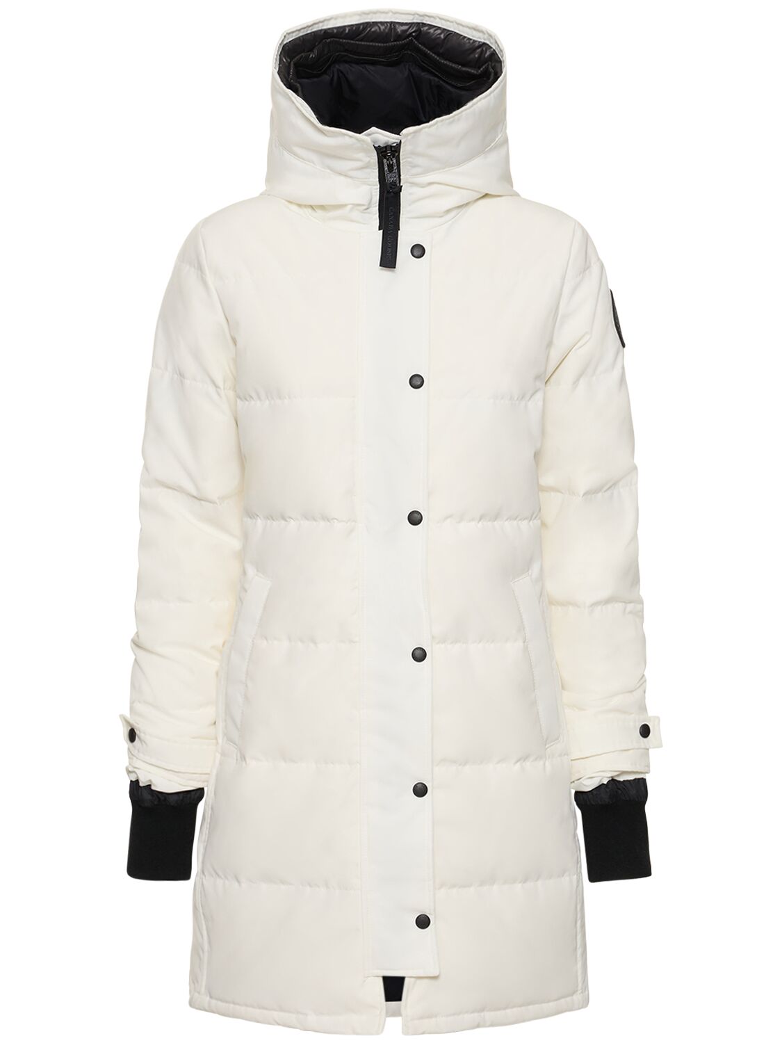 Shop Canada Goose Shelbourne Down Parka In White