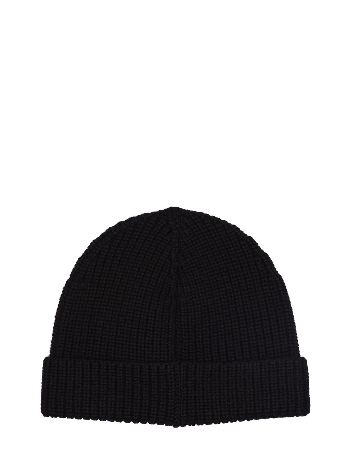 Shop Off-white Bookish Classic Knit Wool Beanie In Black