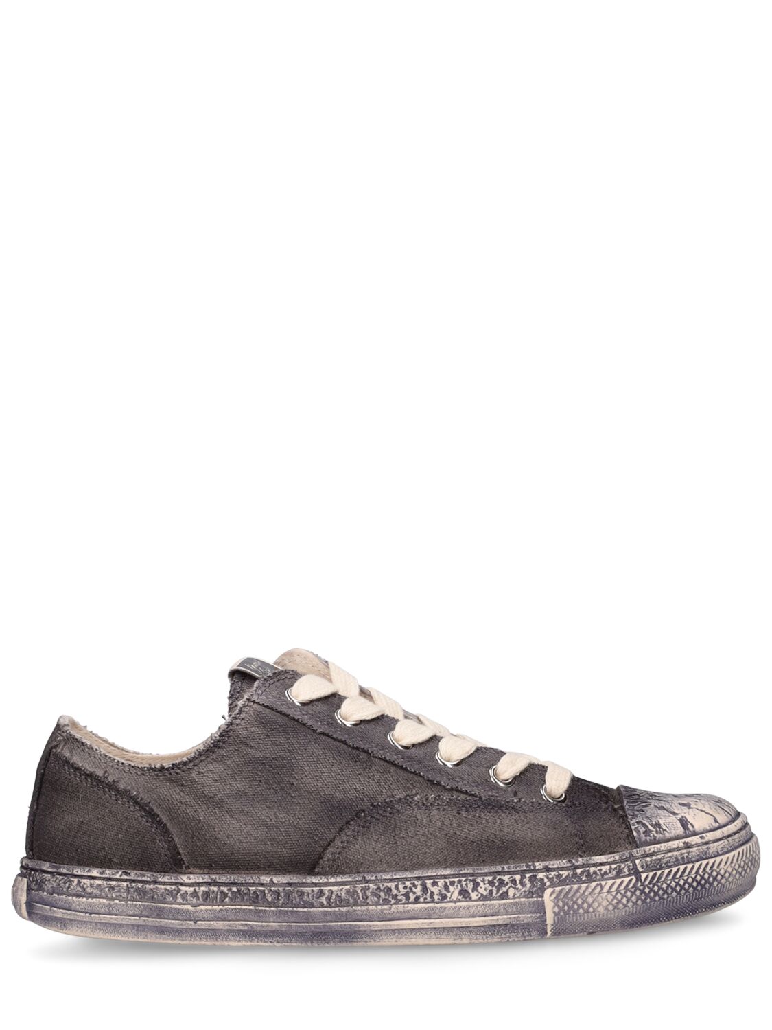 Past Overdyed Sole Low Top Sneakers – MEN > SHOES > SNEAKERS