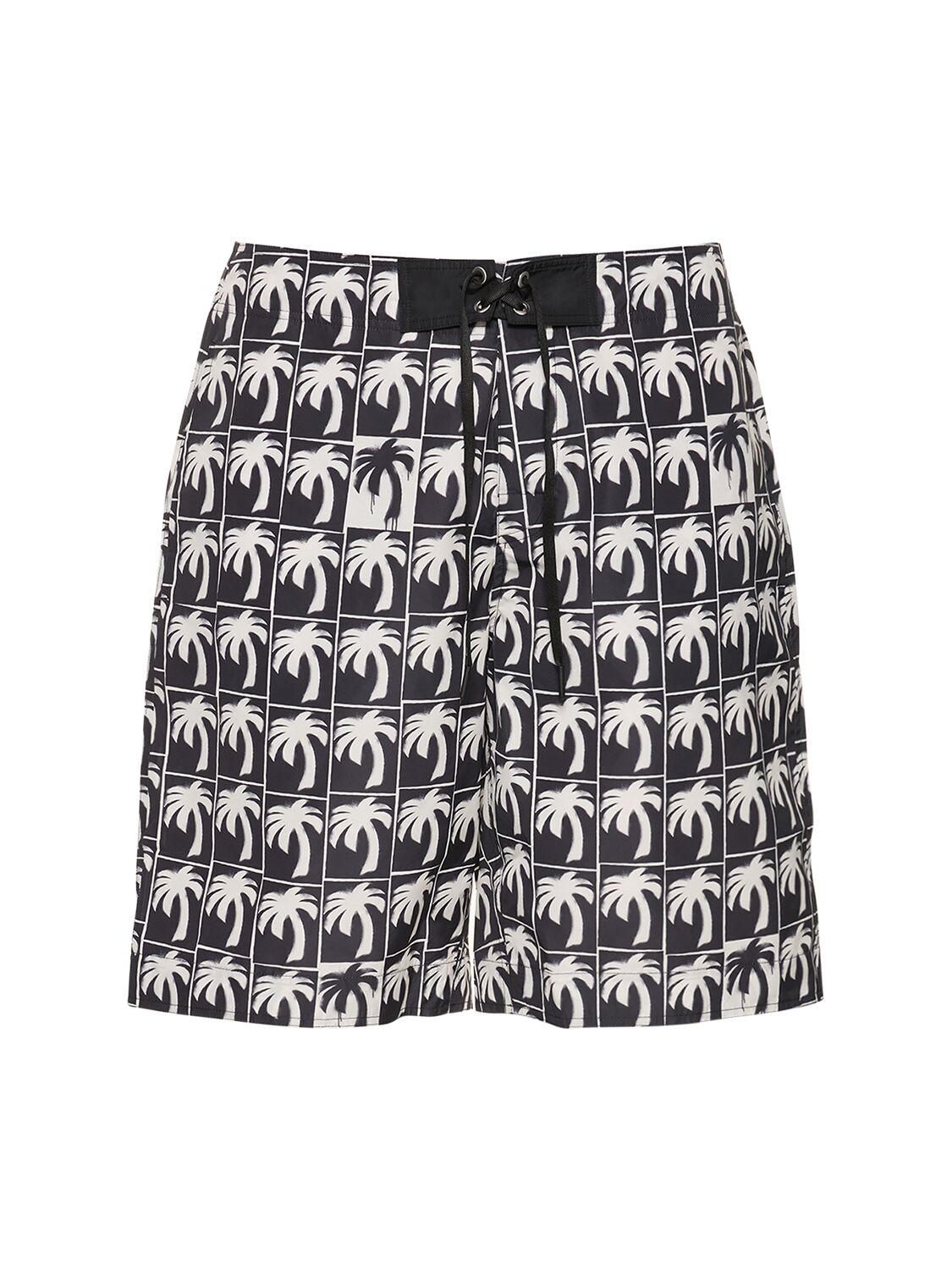 Dripping Palms Surf Swimshort in black - Palm Angels® Official