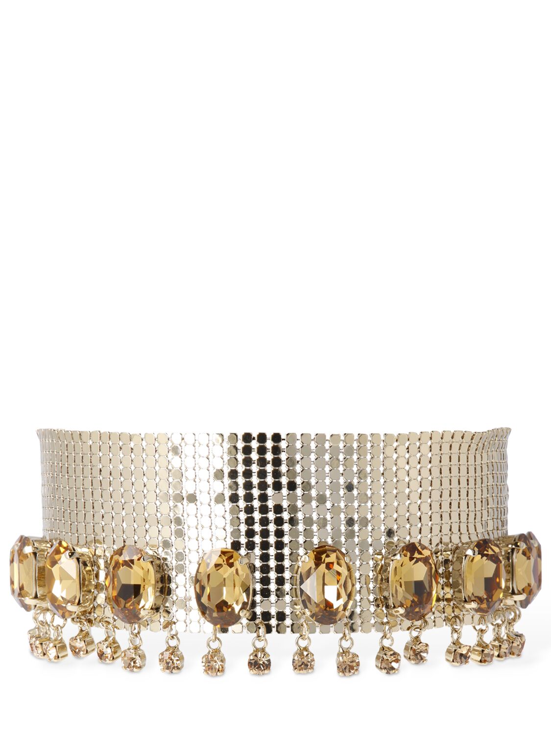 Pixel Choker With Crystal Drop – WOMEN > JEWELRY & WATCHES > NECKLACES
