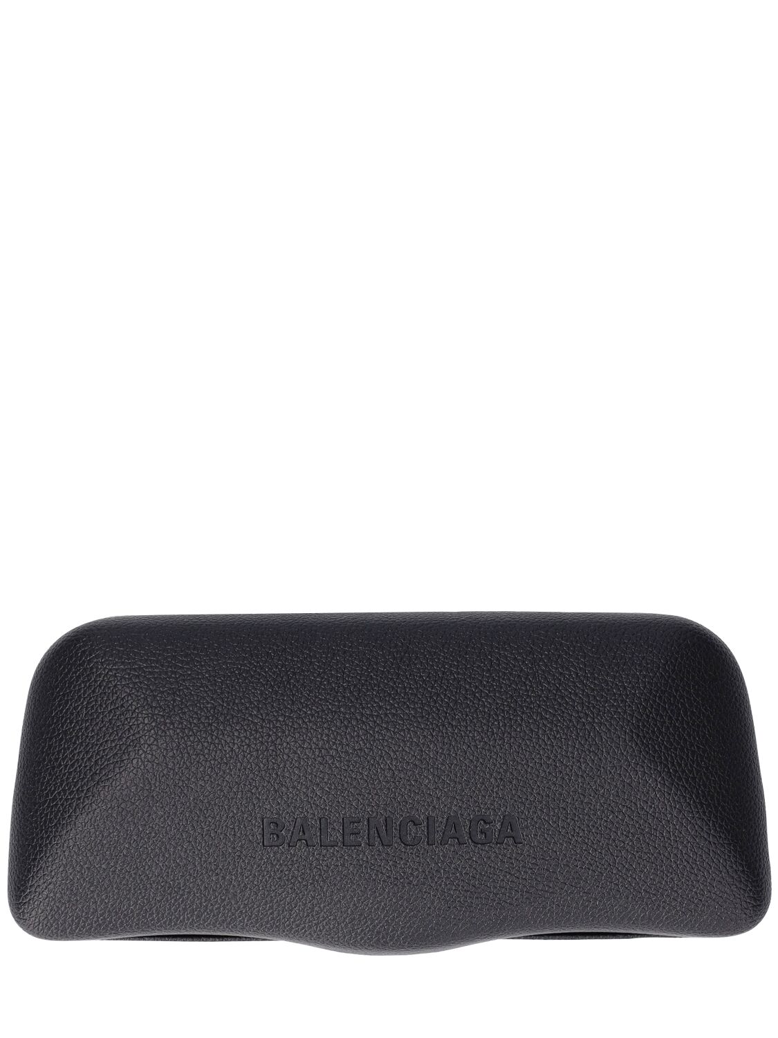 Shop Balenciaga 0100s Led Frame Sunglasses In Black