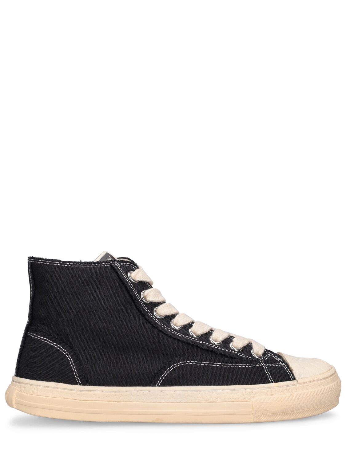 Past Sole Canvas High Top Sneakers