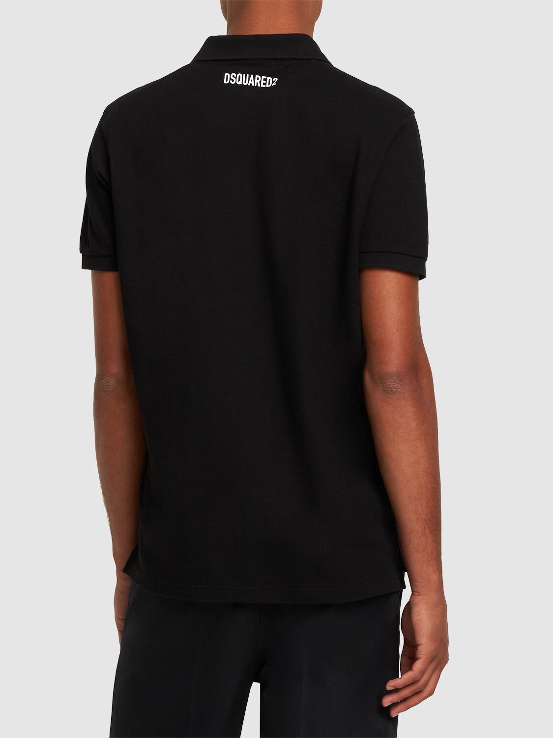 Dsquared2 Ciro Tennis Fit Polo In Black | ModeSens