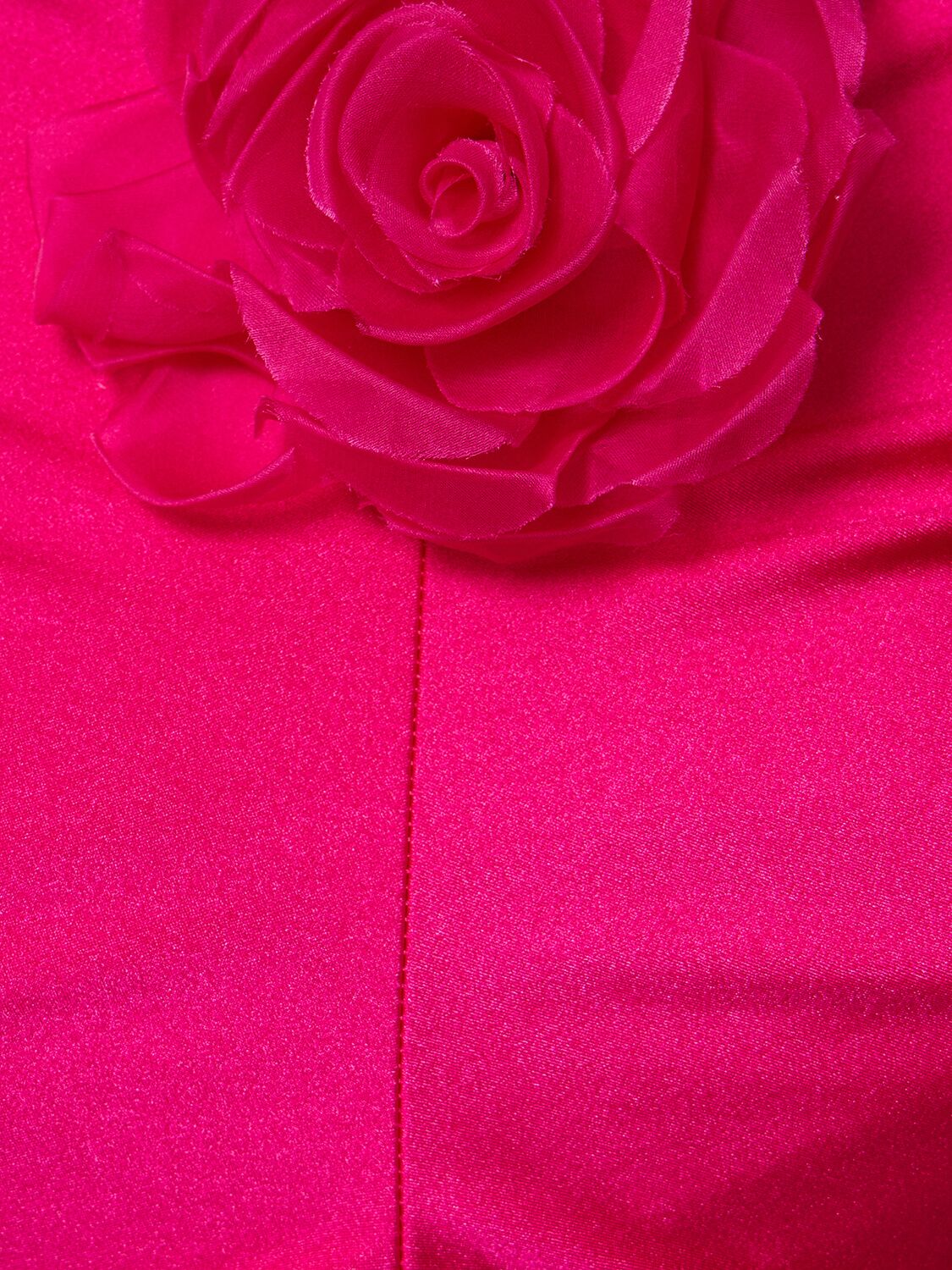 Giuseppe Di Morabito Shiny Stretch Jersey Mini Dress In Fuchsia