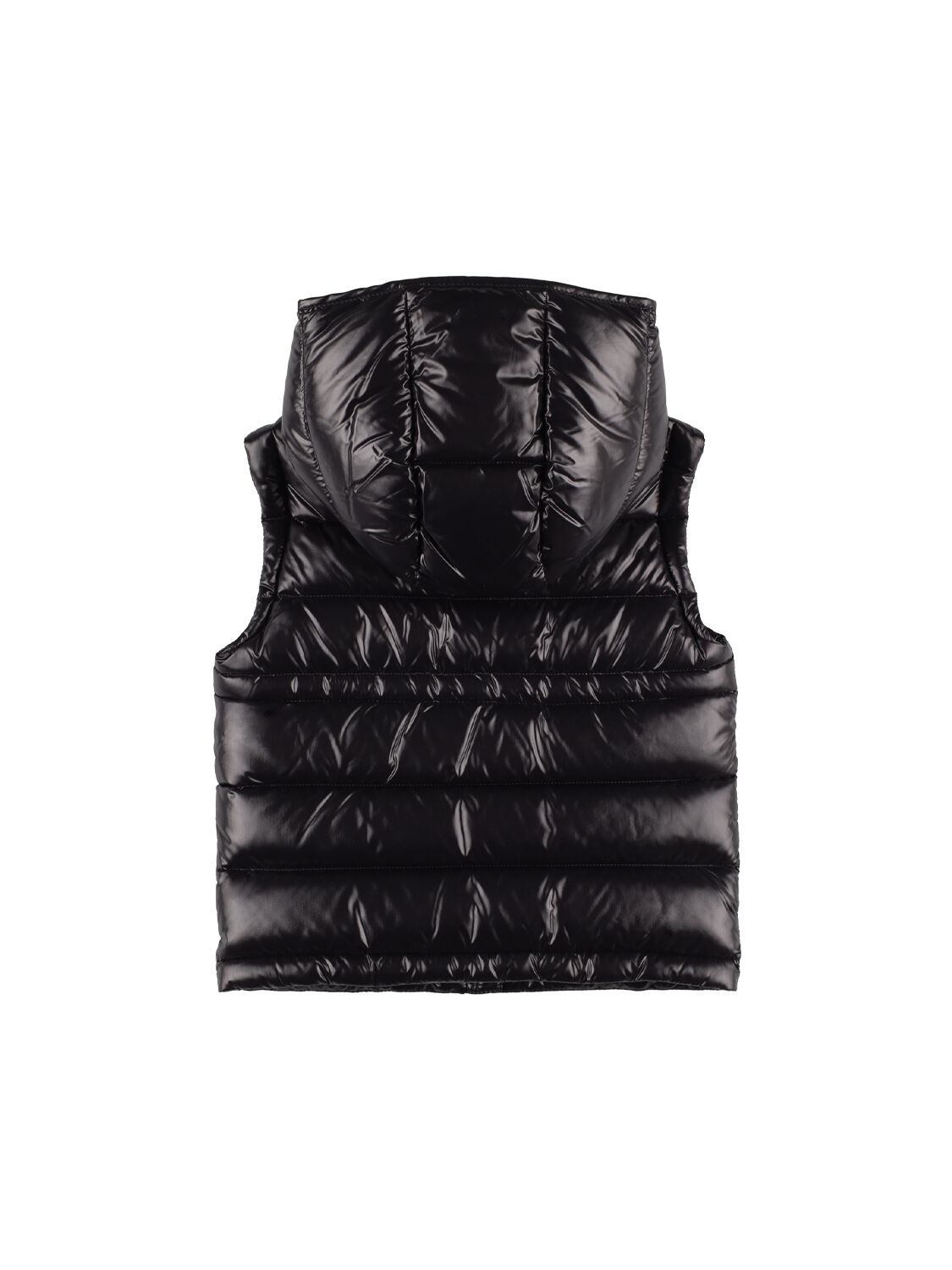 Shop Moncler Ania Nylon Down Vest In Black