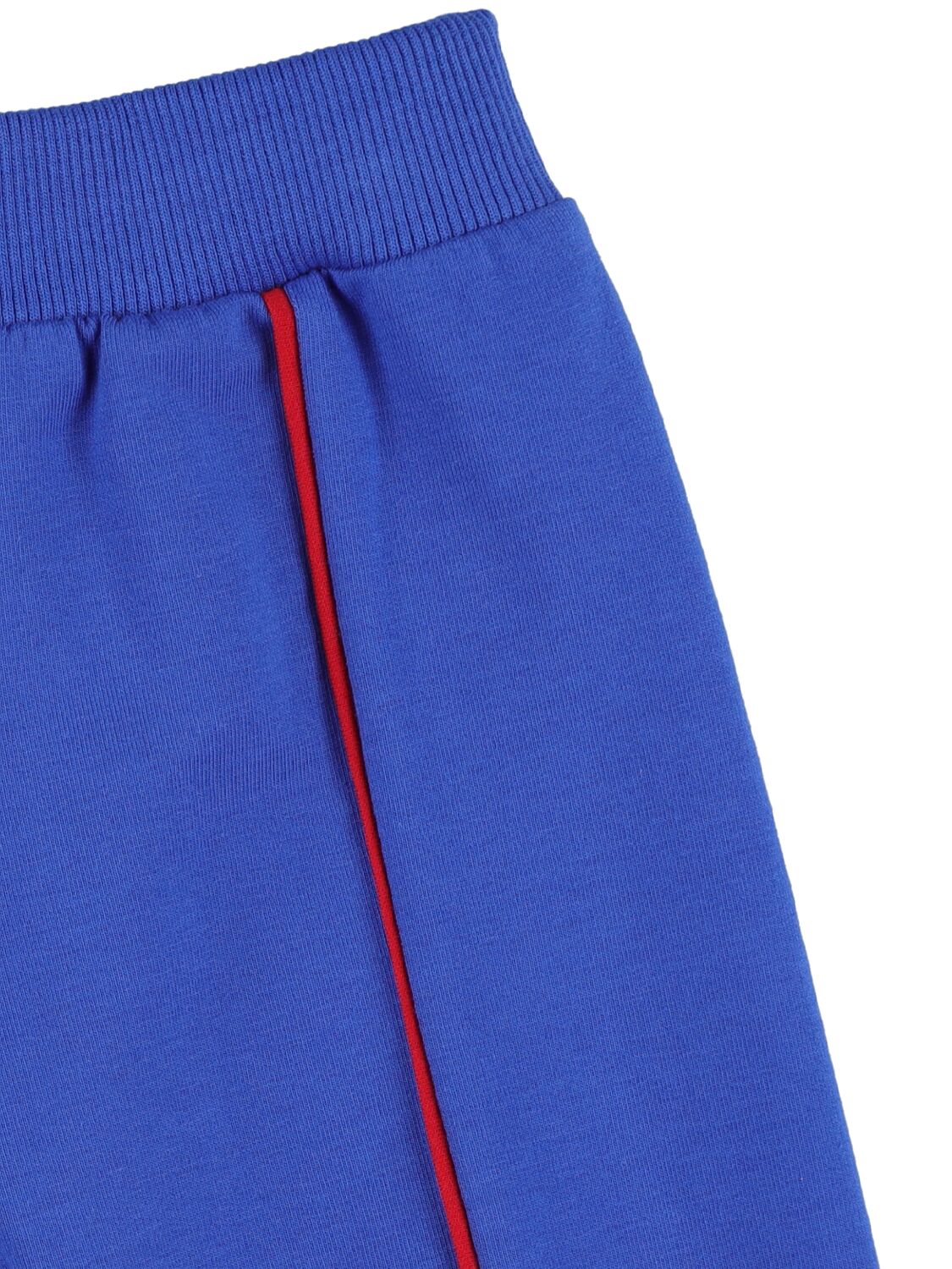 Shop Versace Logo Cotton Sweatshirt & Sweatpants In Blue