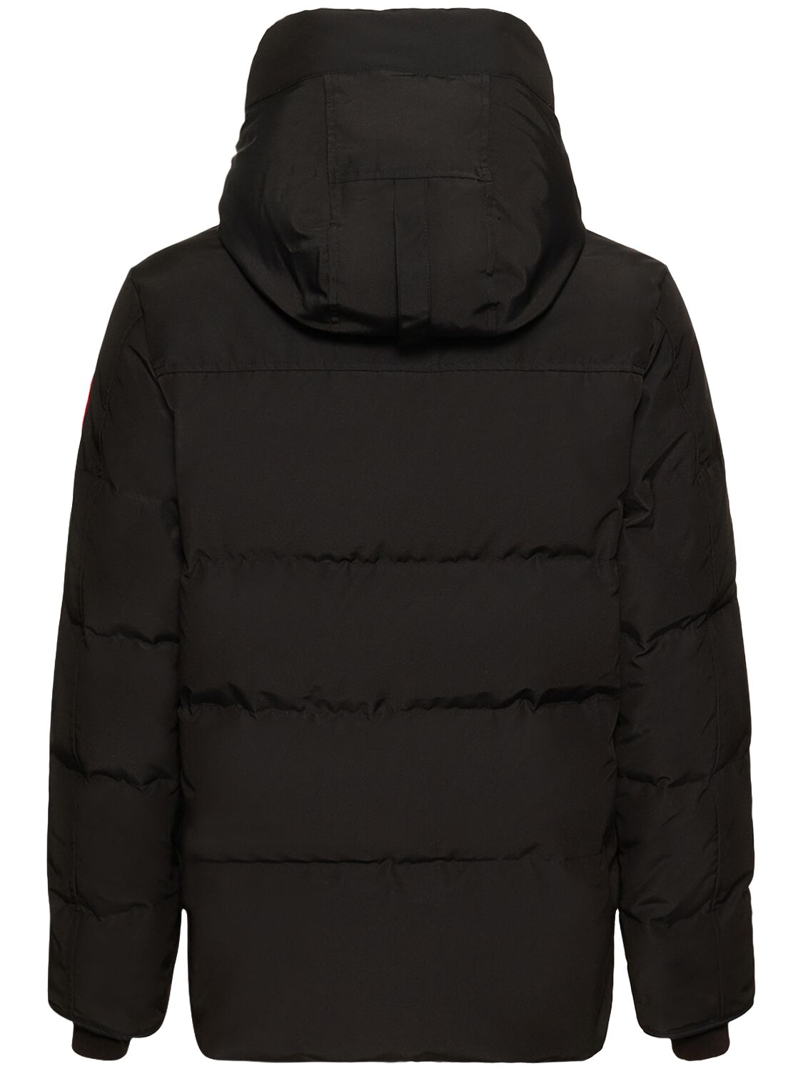 Shop Canada Goose Macmillan Cotton Blend Down Parka In Black