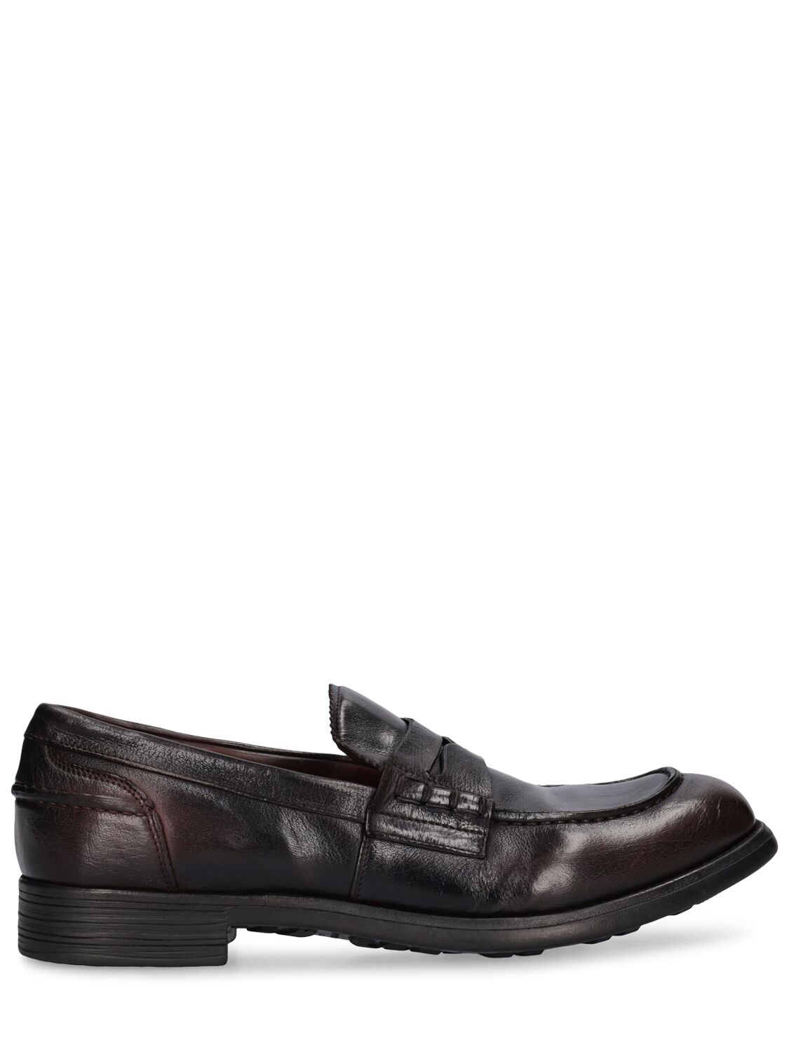 OFFICINE CREATIVE CHRONICLE LEATHER LOAFERS