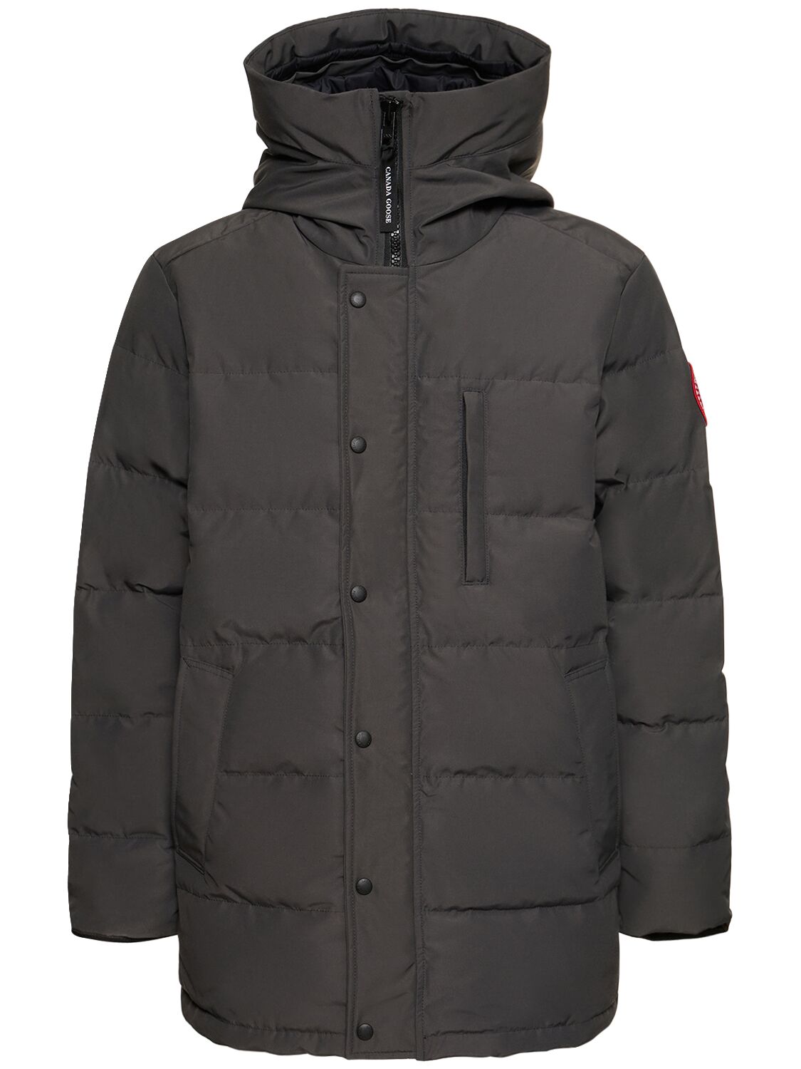 Shop Canada Goose Carson Cotton Blend Down Parka In Graphite