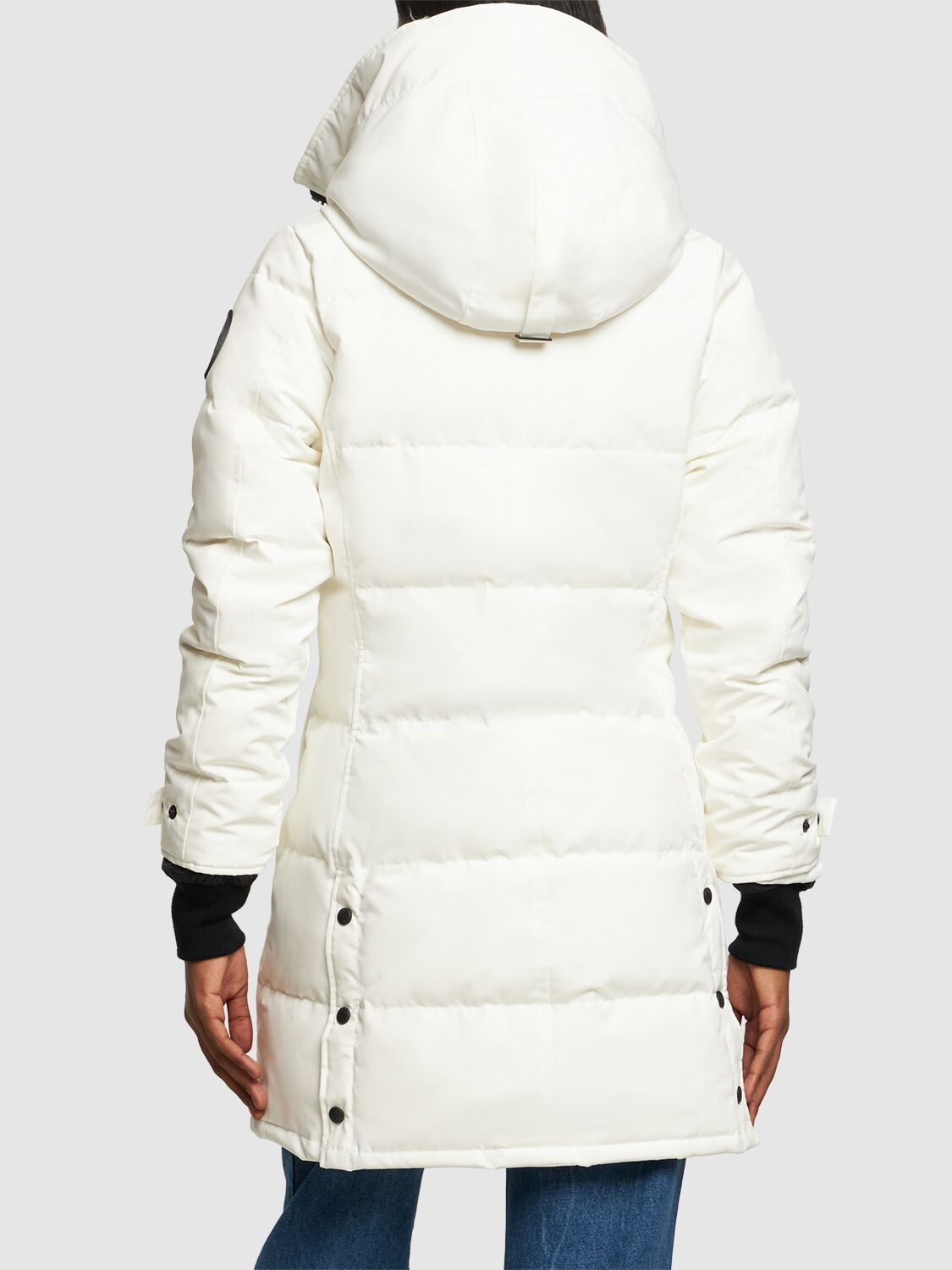 Shop Canada Goose Shelbourne Down Parka In White