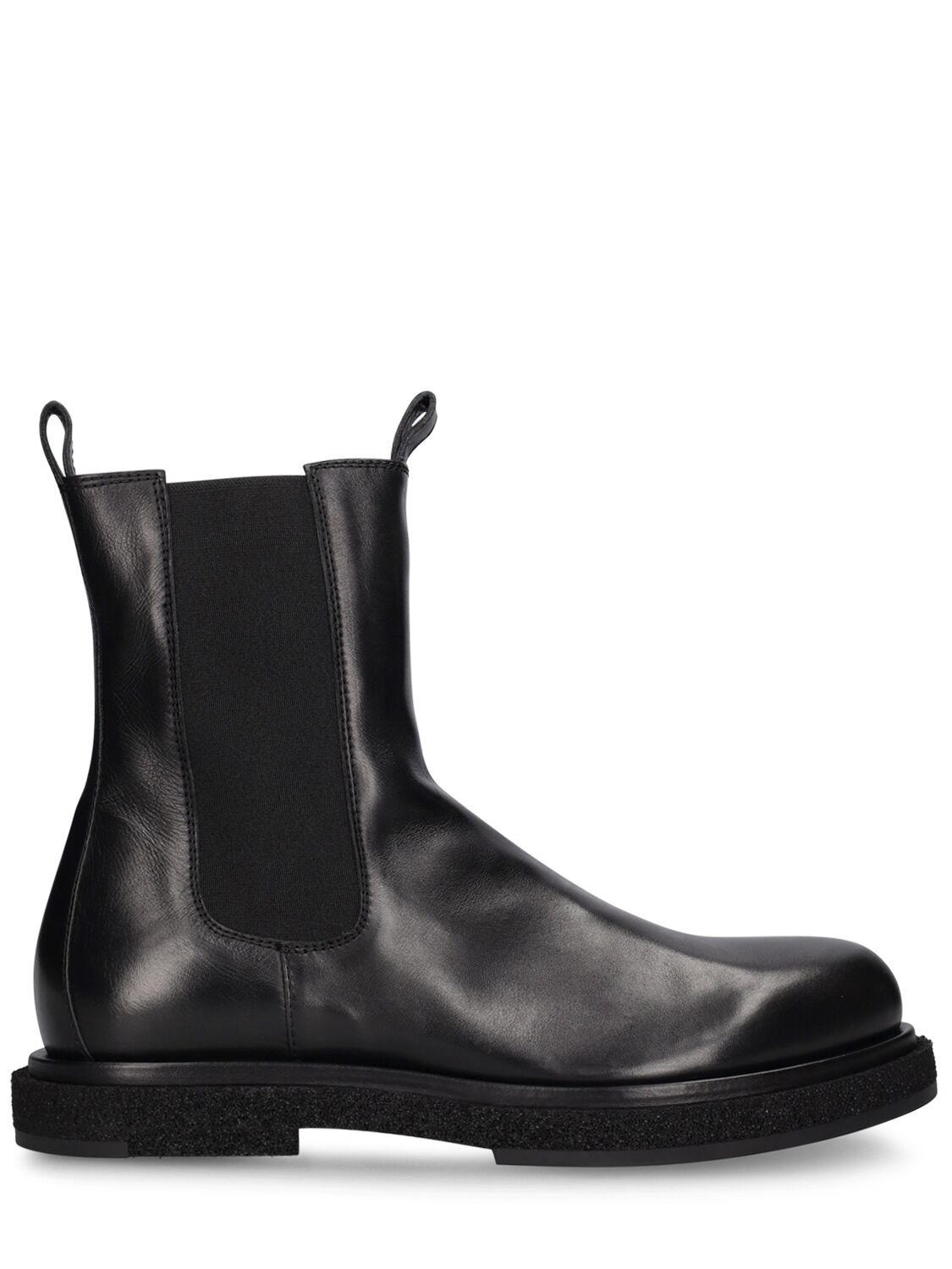 Image of Tonal Leather Chelsea Boots